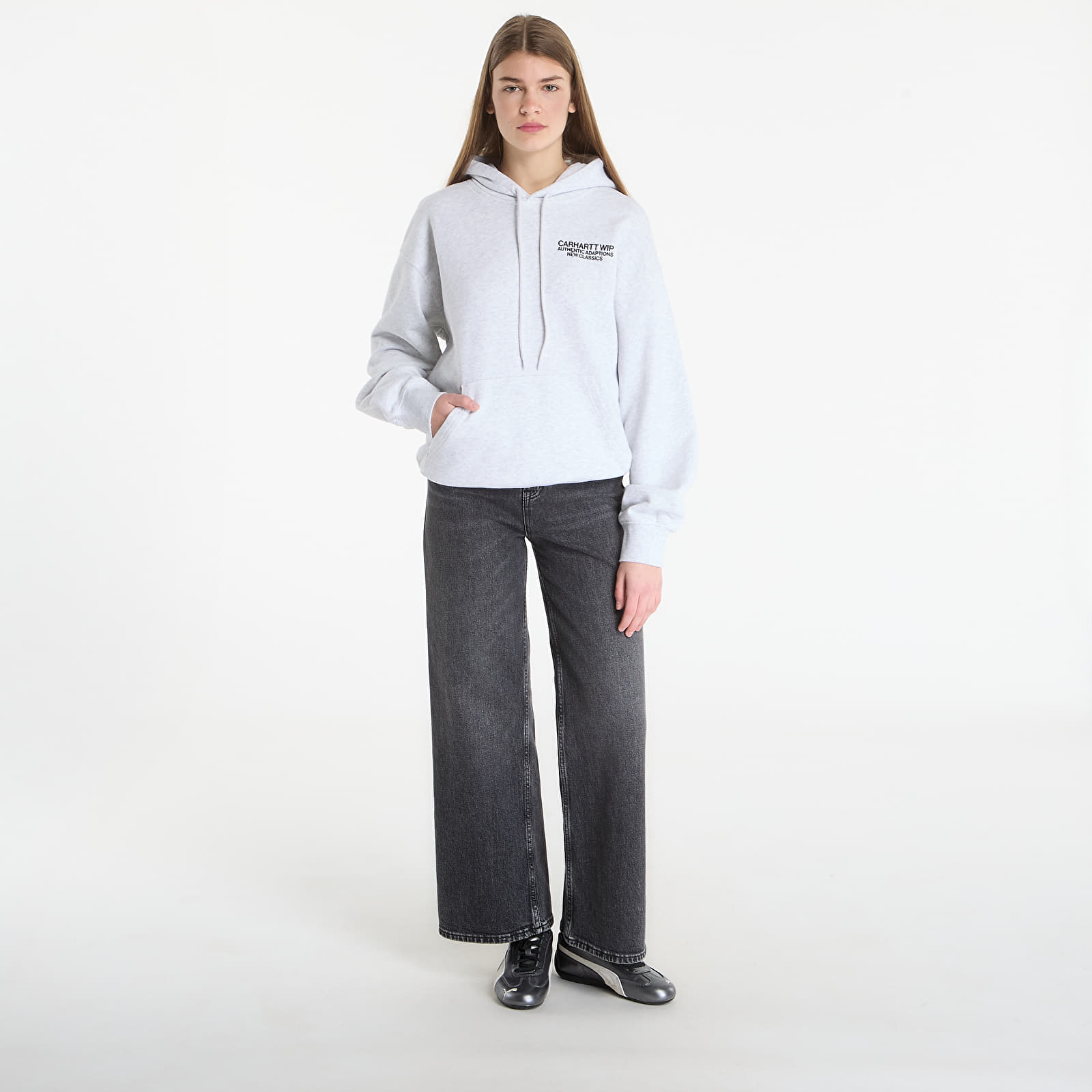 Kapuutsikud ja kampsunid Carhartt WIP Hooded Sean Hamilton Sweat UNISEX Ash Heather