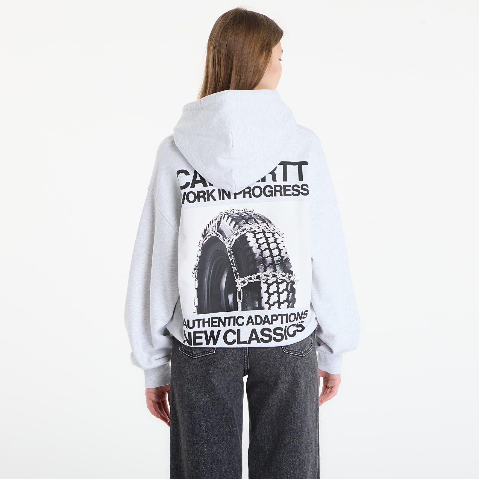 Kapuutsikud ja kampsunid Carhartt WIP Hooded Sean Hamilton Sweat UNISEX Ash Heather