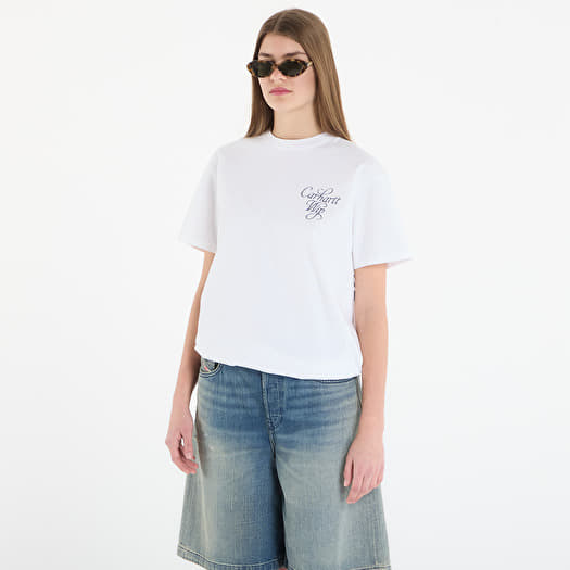 T-särk Carhartt WIP S/S Vestige T-Shirt UNISEX White