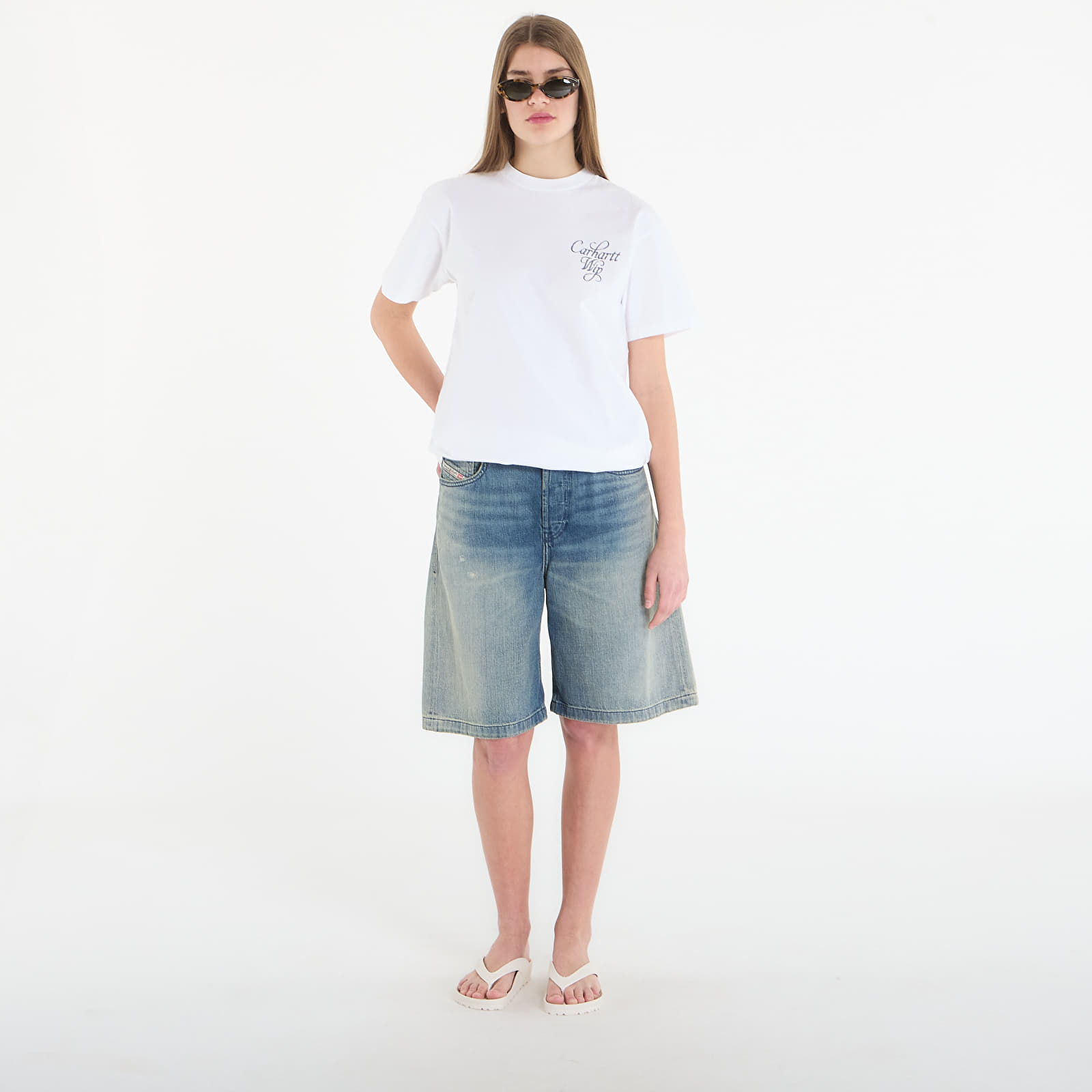 T-shirts Carhartt WIP S/S Vestige T-Shirt UNISEX White