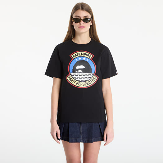 A BATHING APE Bapempire Logo Tee UNISEX Black