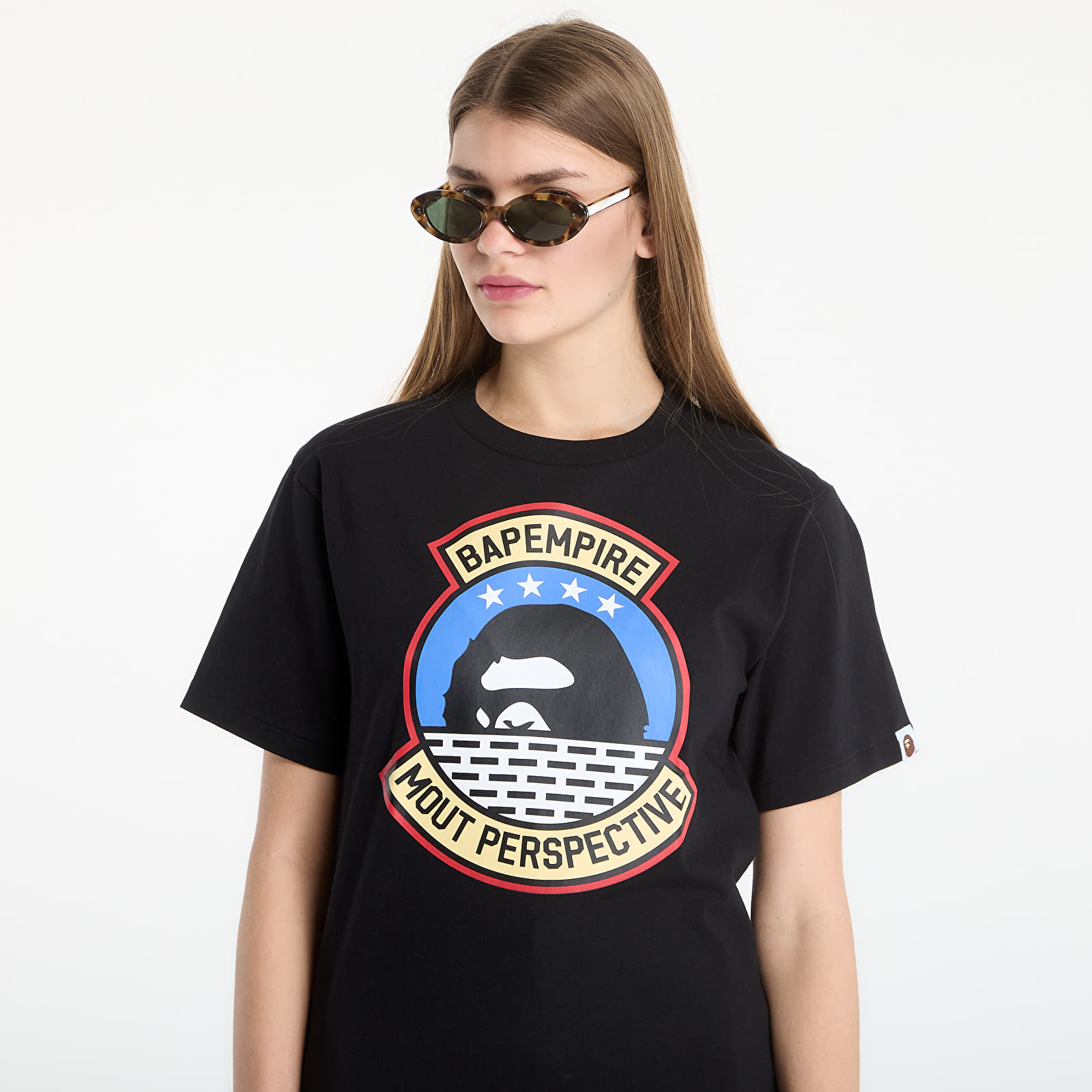 Tričká A BATHING APE Bapempire Logo Tee UNISEX Black