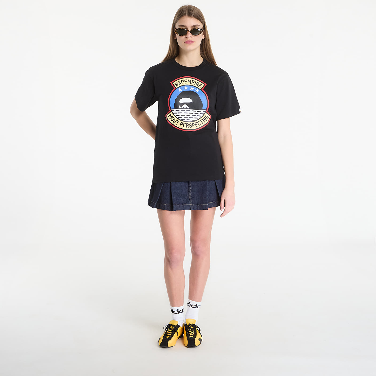 Tričká A BATHING APE Bapempire Logo Tee UNISEX Black