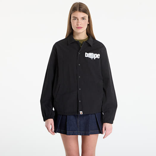 Jacke A BATHING APE Bape Reversible Coach Jacket UNISEX Black