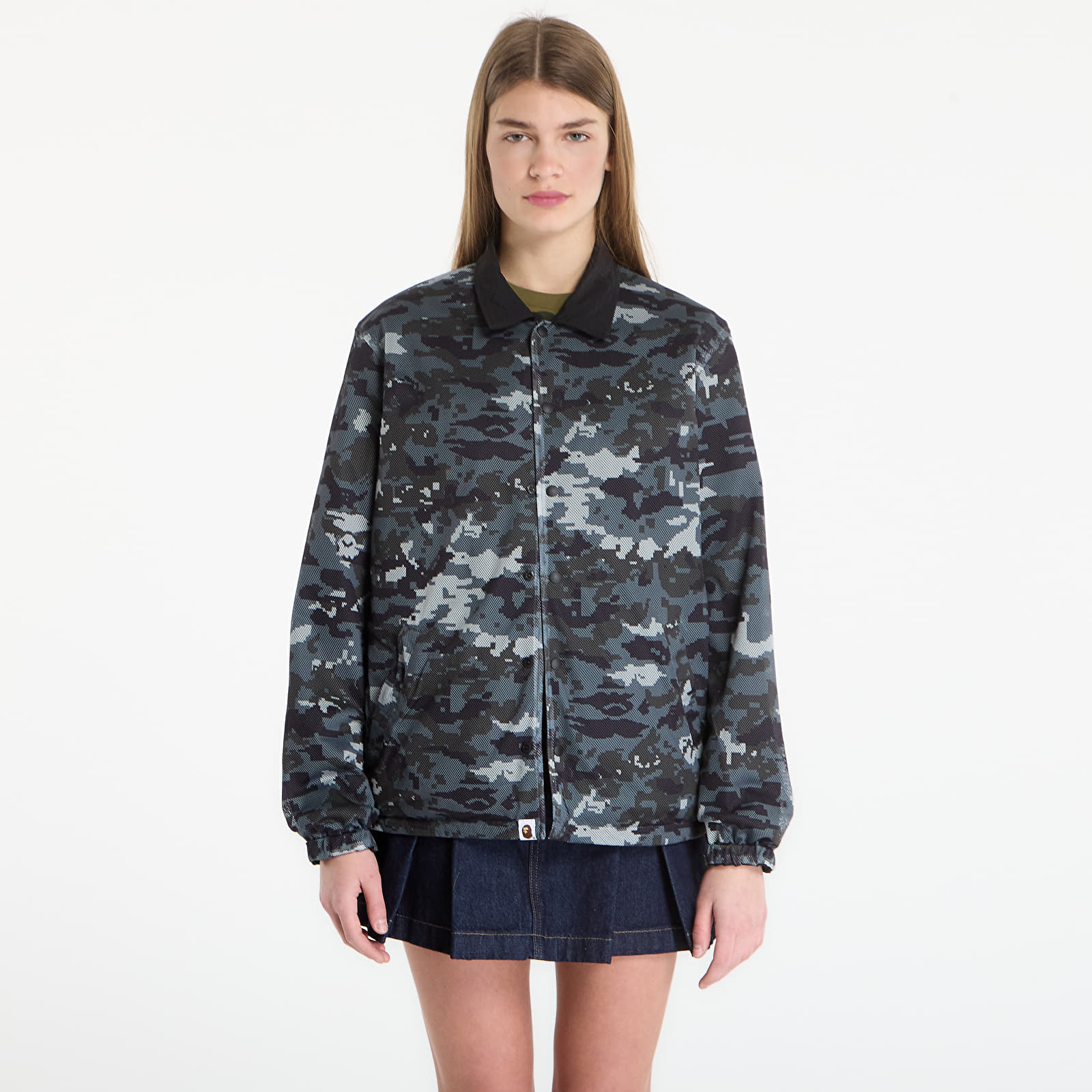 Куртки A BATHING APE Bape Reversible Coach Jacket UNISEX Black