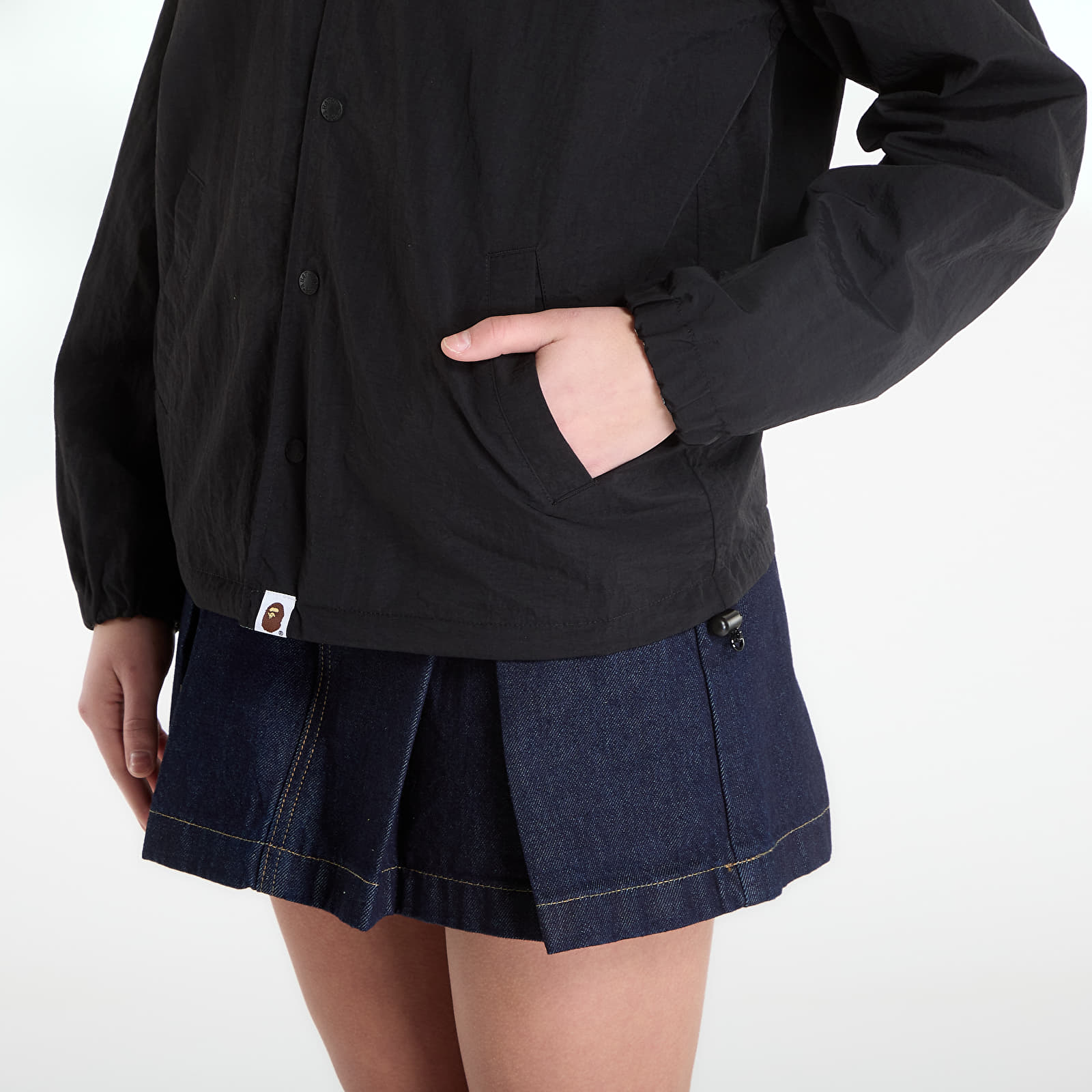 Куртки A BATHING APE Bape Reversible Coach Jacket UNISEX Black