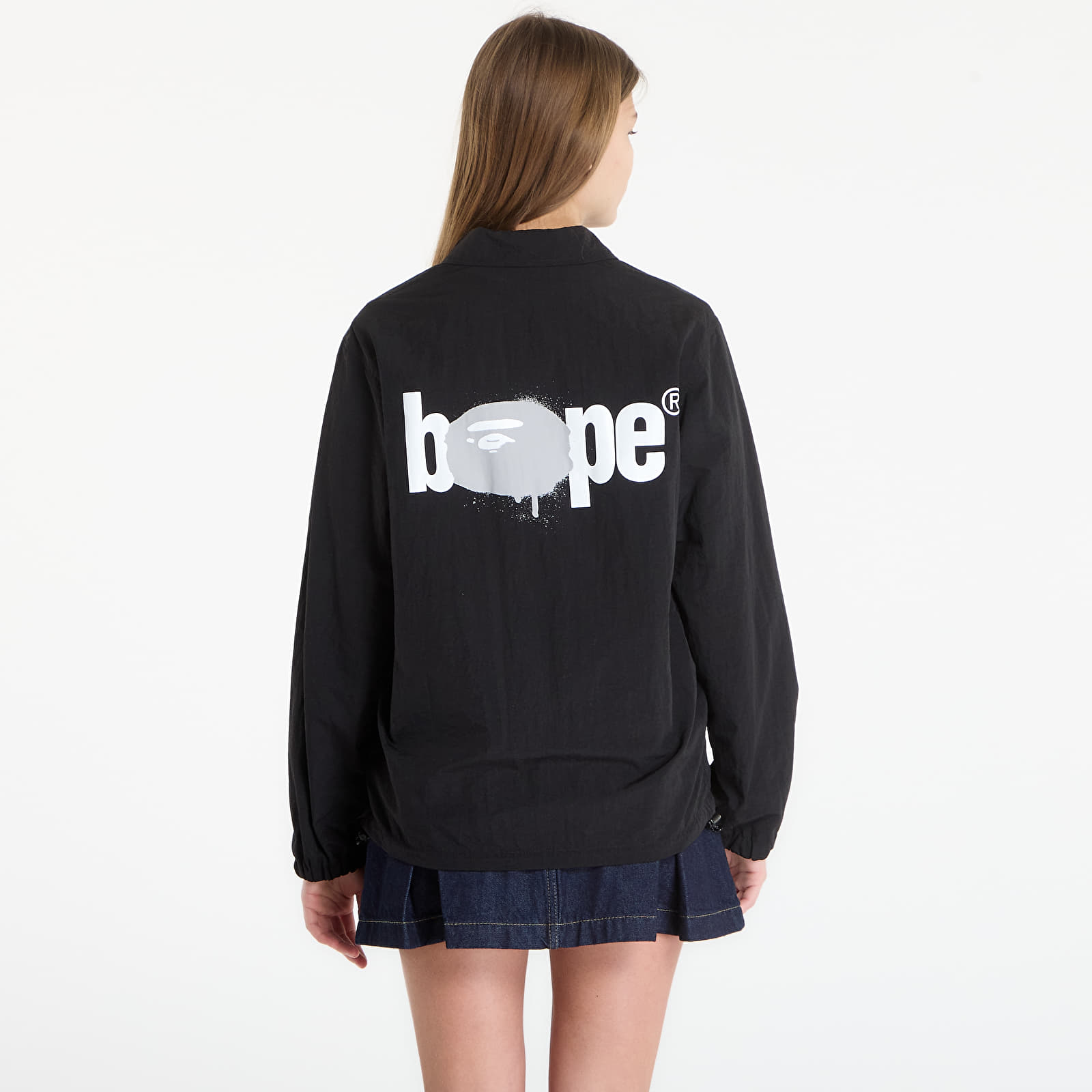 Куртки A BATHING APE Bape Reversible Coach Jacket UNISEX Black