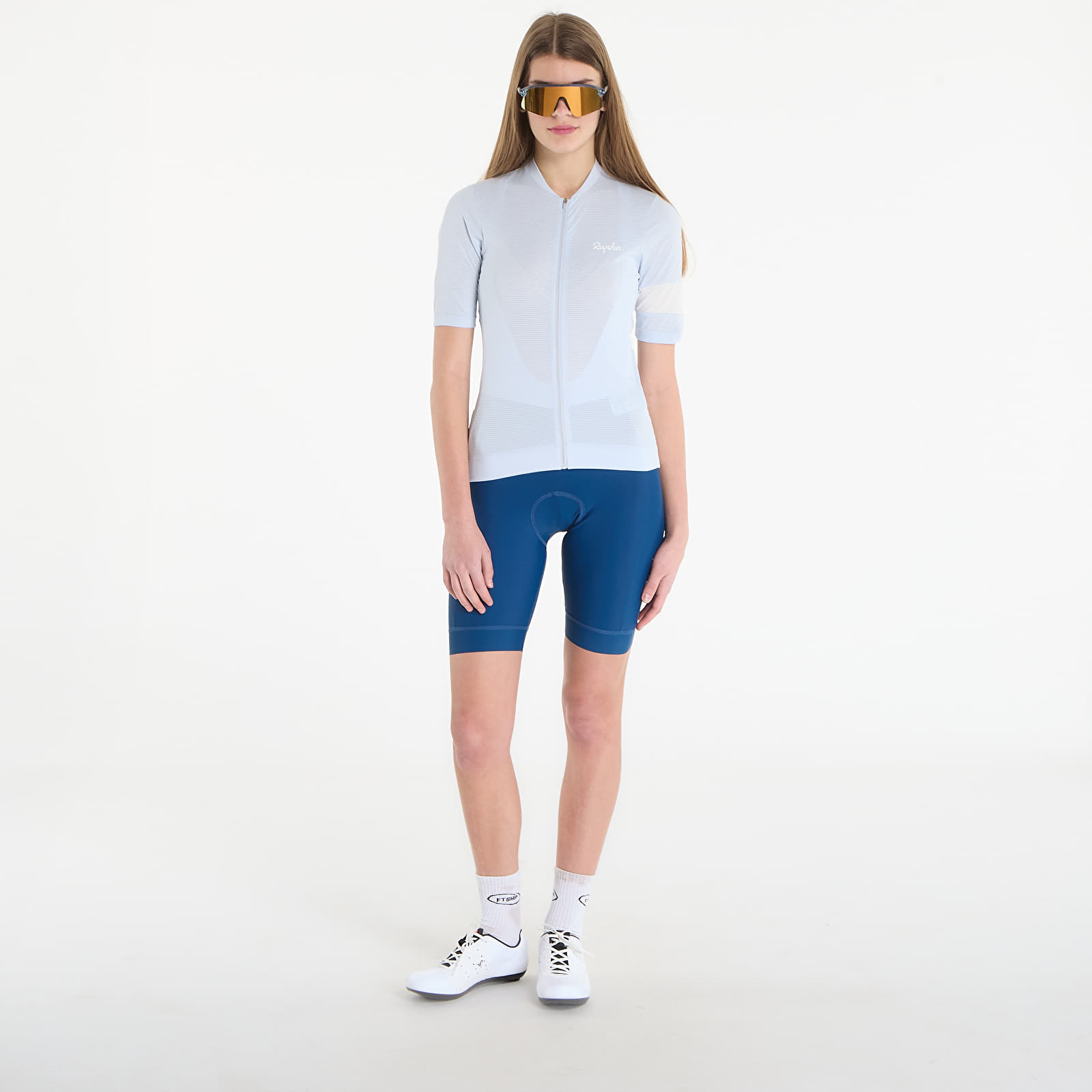 Dámské dresy Rapha Women's Core Lightweight Jersey Ice/ White