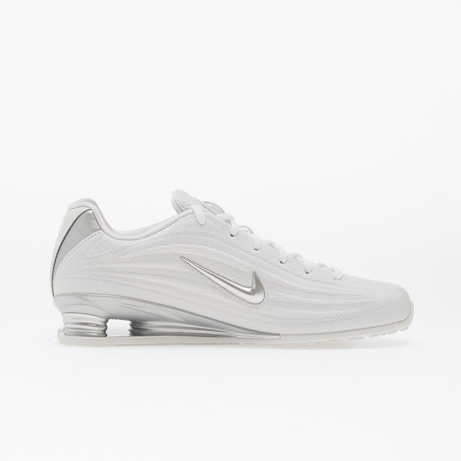 Damen Sneaker und Schuhe Nike Shox Z White/ Metallic Silver