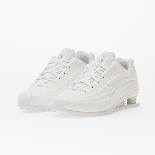 Nike Shox ホワイトスニーカー Nike Shox Z White/ White-Summit White-Metallic Silver | Footshop