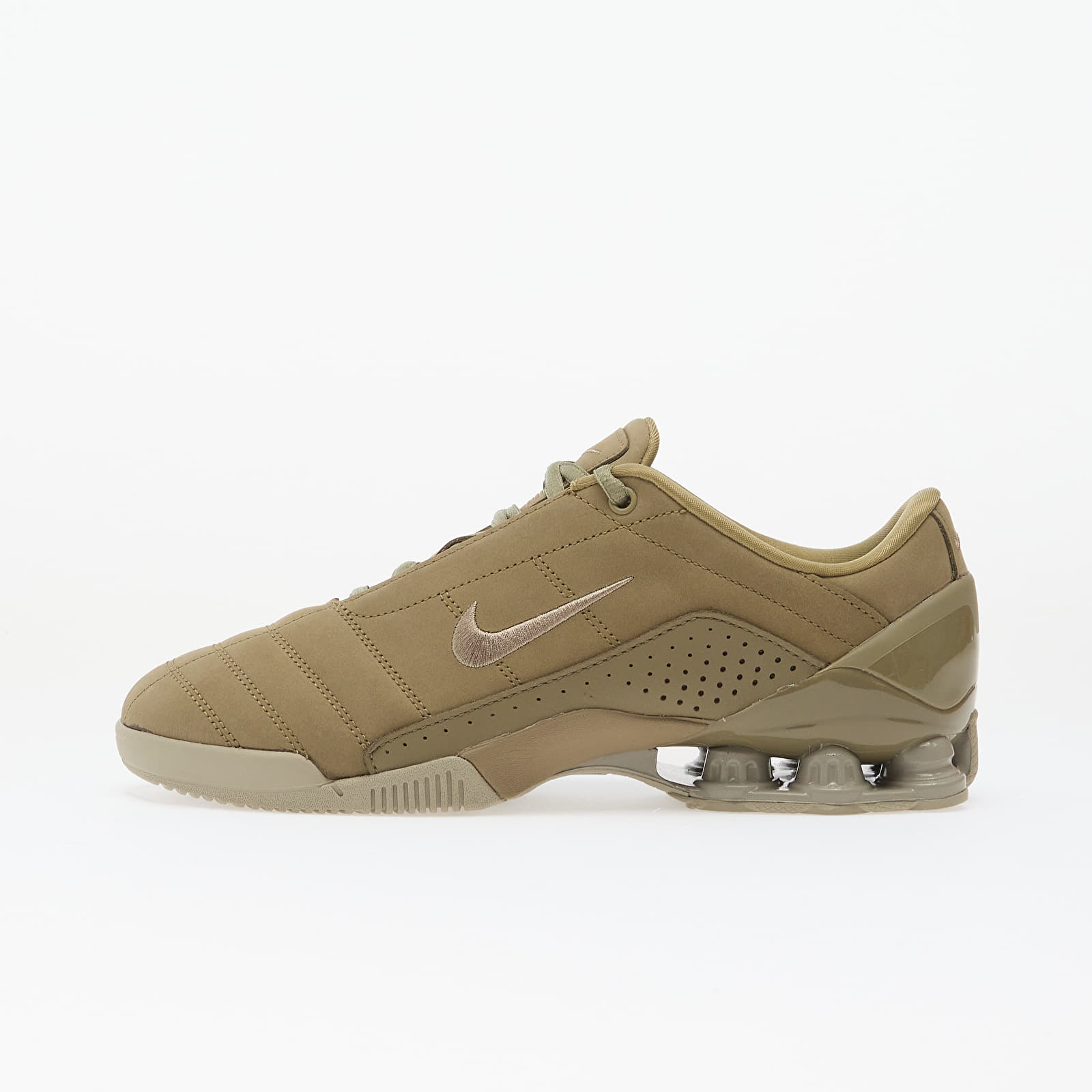 Damen Sneaker und Schuhe Nike T90 Shox Magia Neutral Olive/ Metallic Silver
