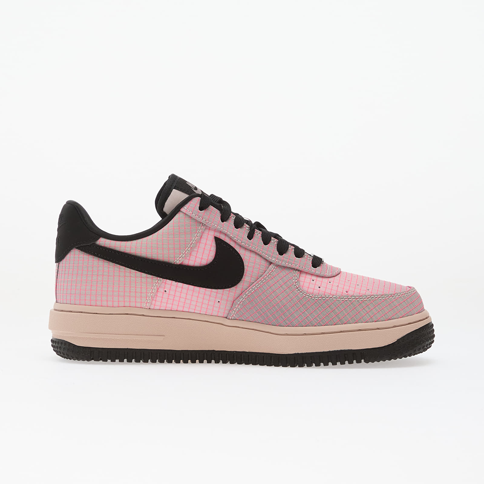 Herresko Nike Air Force 1 '07 Lx Vibram Silt Red/ Black-Lt Violet Ore