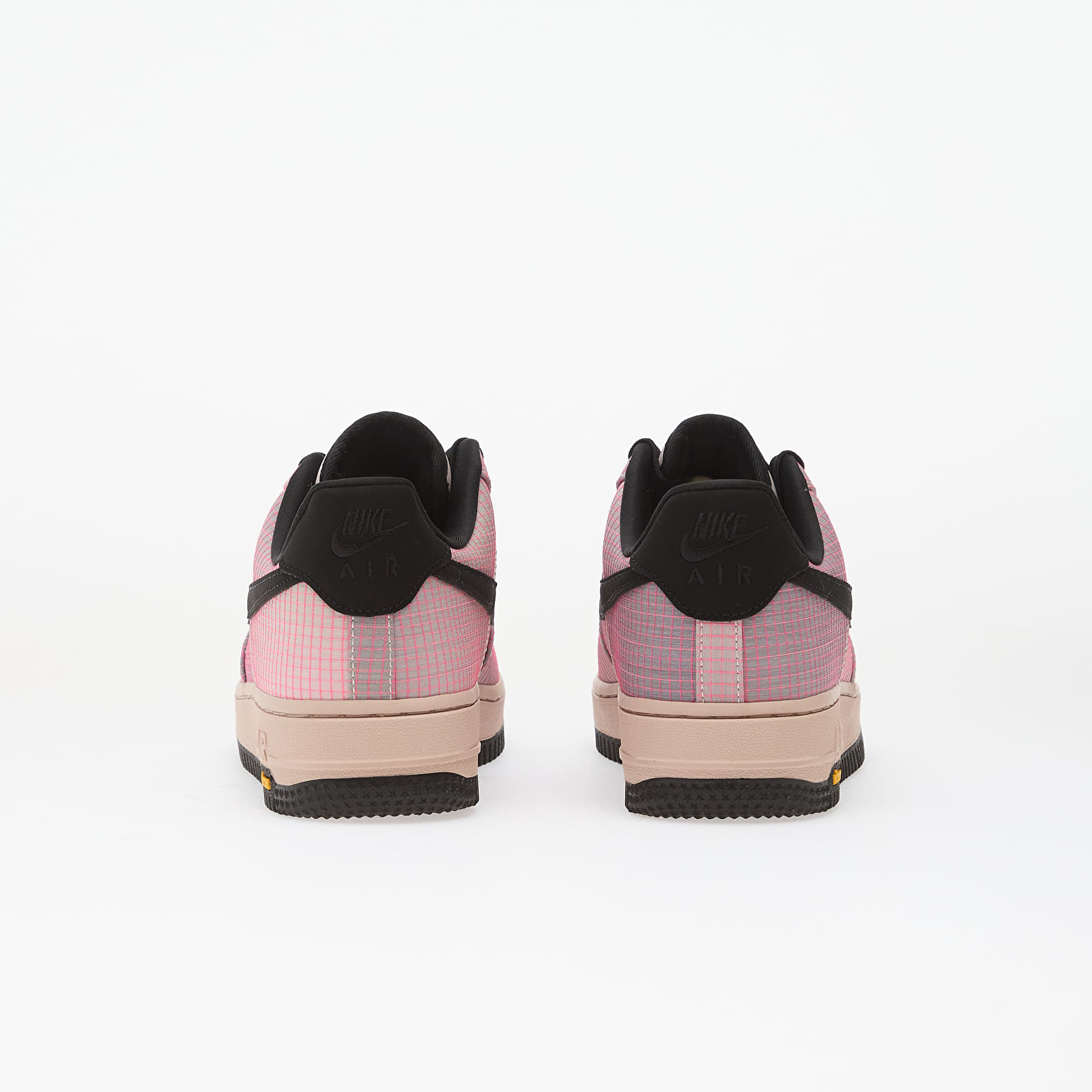 Herresko Nike Air Force 1 '07 Lx Vibram Silt Red/ Black-Lt Violet Ore