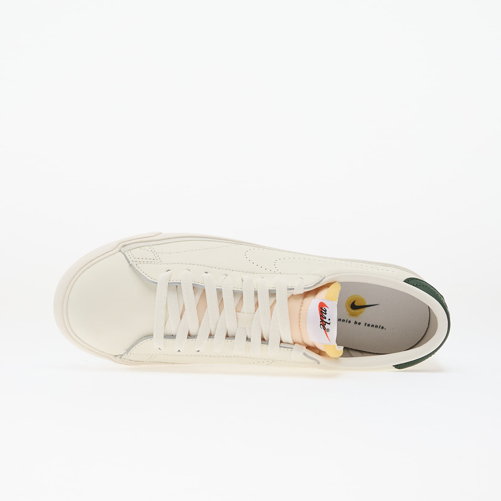 Herren Sneaker und Schuhe Nike Tennis Classic Ac Sail/ Sail-Fir-Team Orange