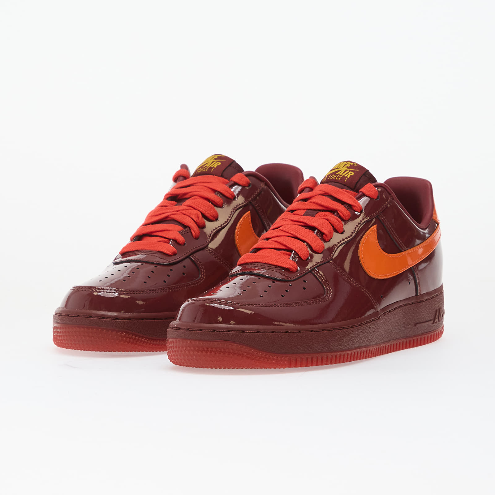 Herren Sneaker und Schuhe Nike Air Force 1 Low Dark Team Red/ University Gold