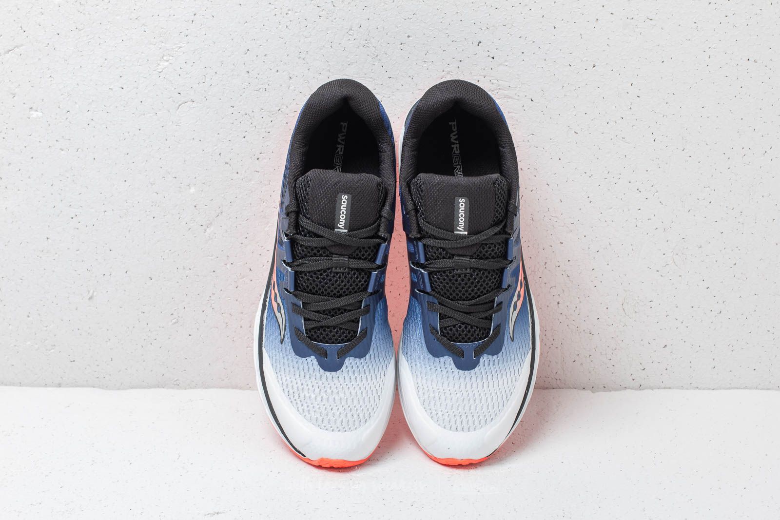 Buty damskie Saucony Ride ISO White/ Blue/ Visible Red
