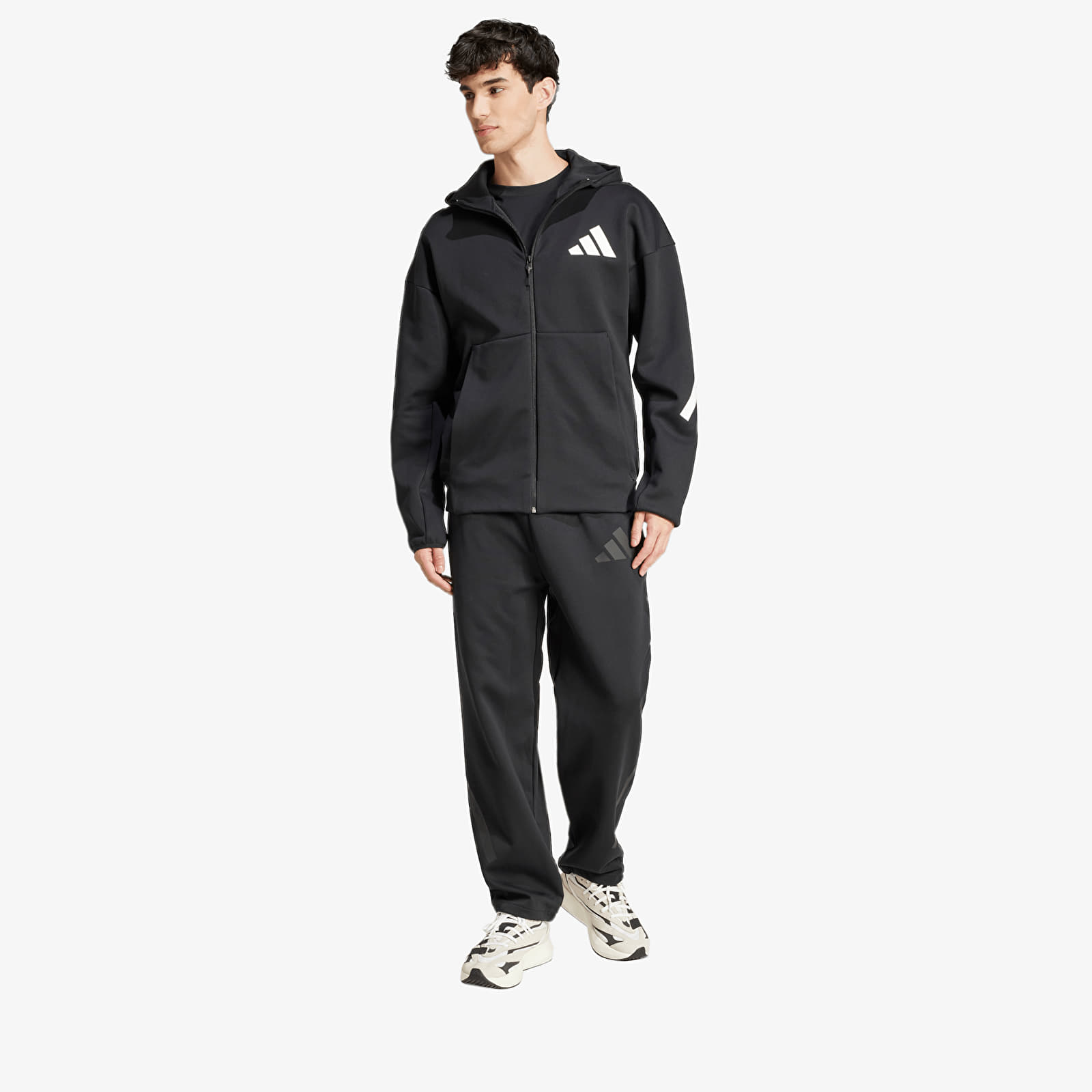 Hosen adidas Z.N.E. Open-Hem Joggers Black