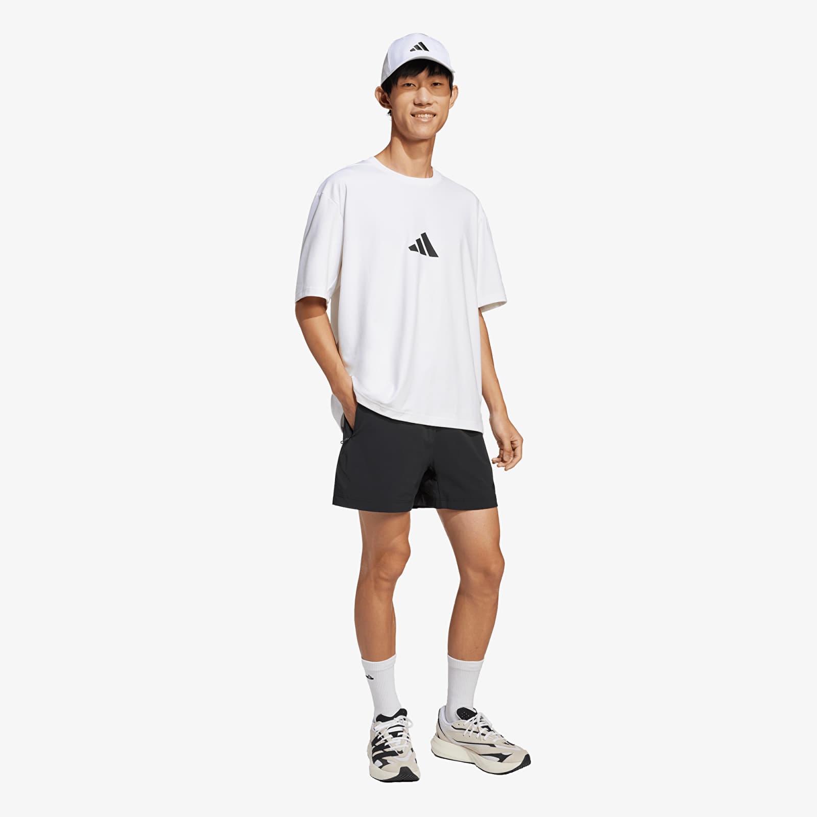 Koszulki adidas Z.N.E. Loose-Fit T-Shirt White