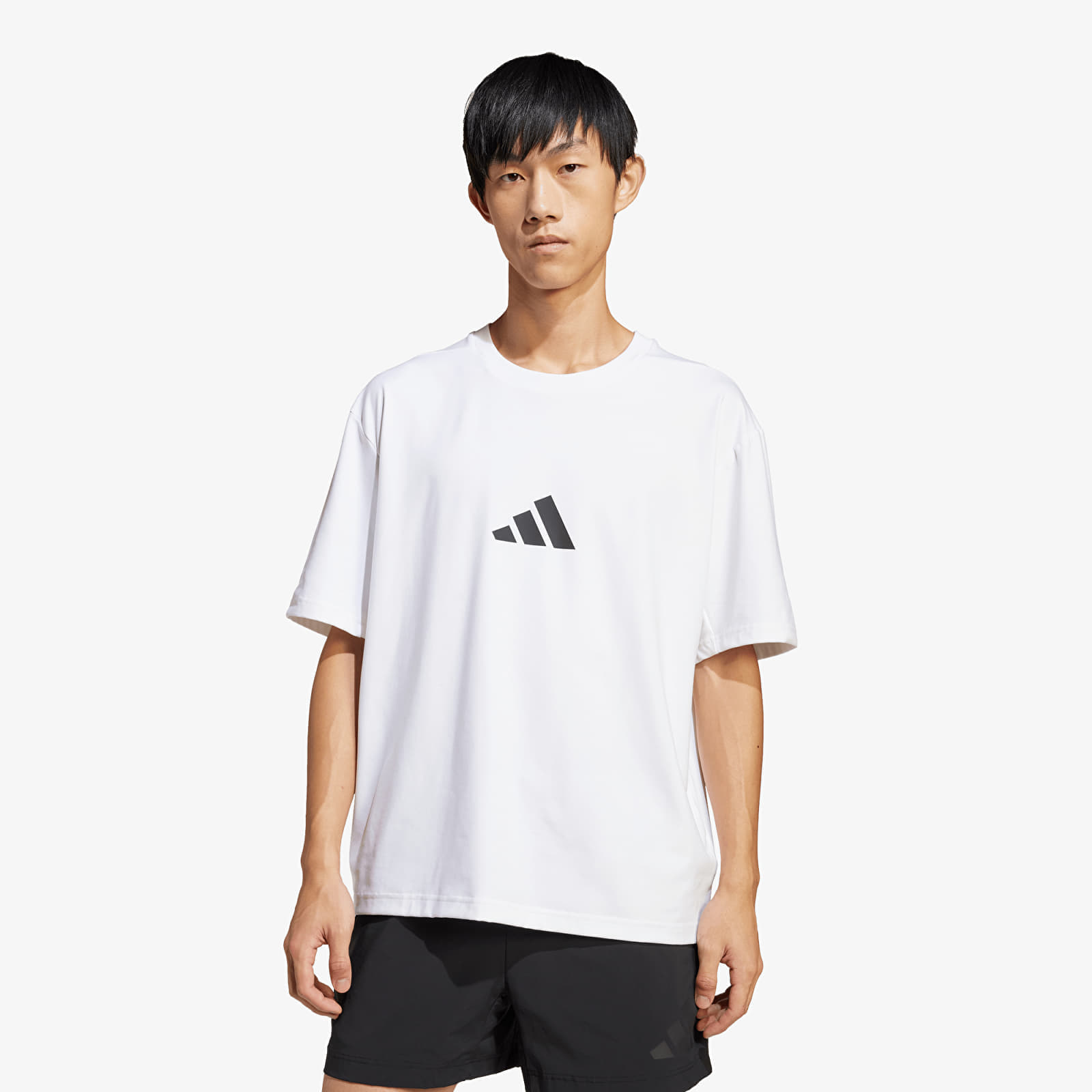 Тениска adidas Z.N.E. Loose-Fit T-Shirt White S