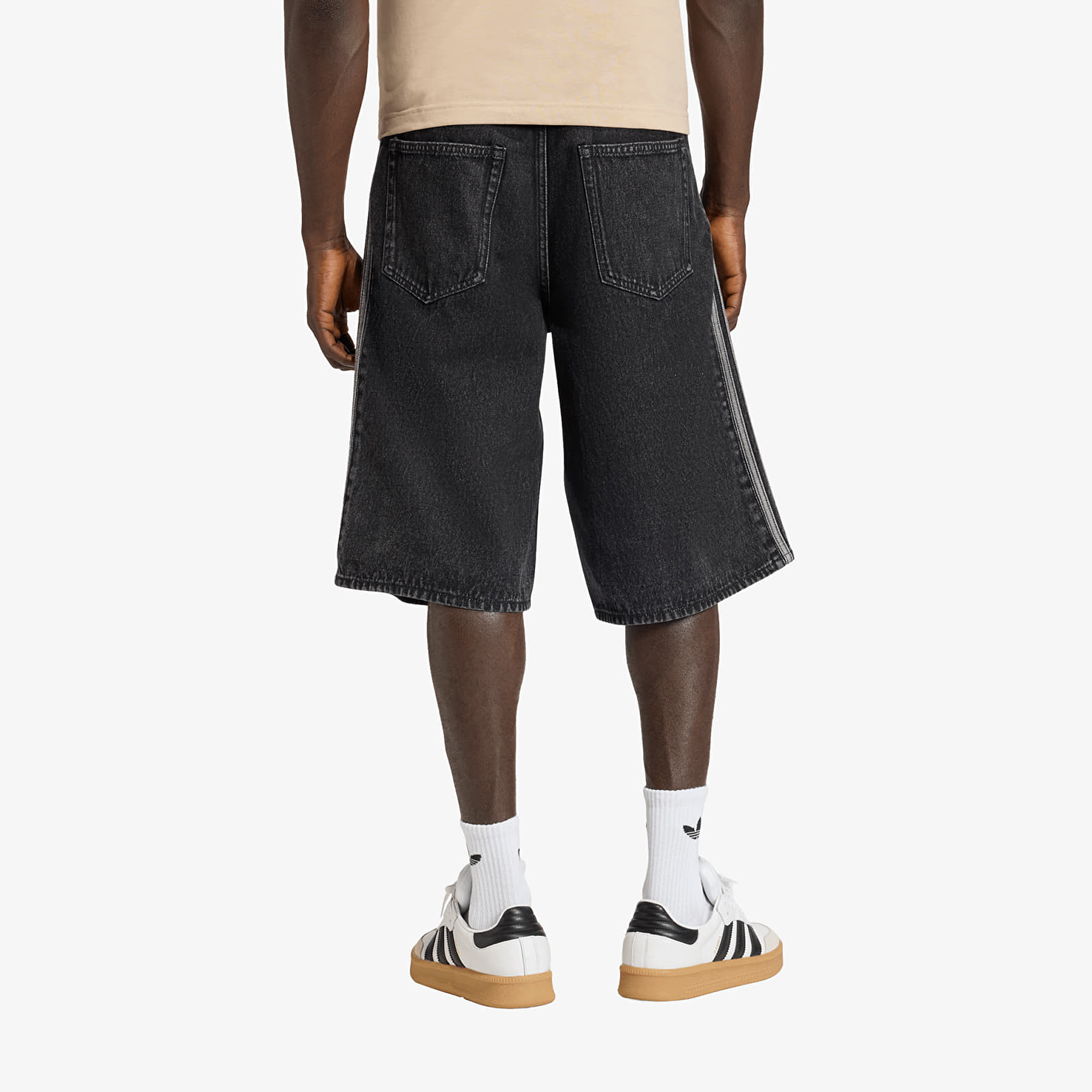 Shorts adidas Firebird Adicolor Denim Shorts True Black Denim