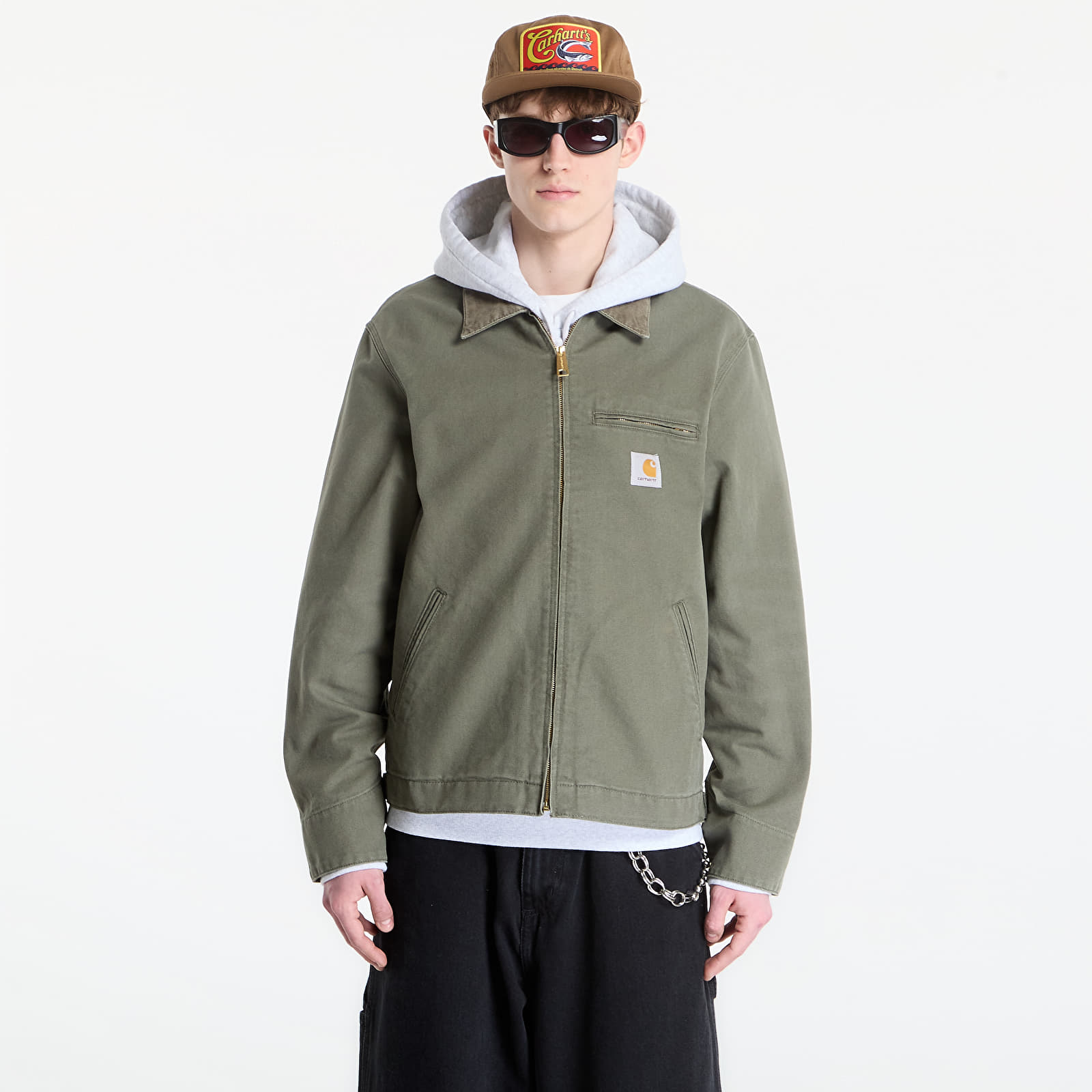 Jacken Carhartt WIP Detroit Jacket UNISEX Leaf/ Leaf