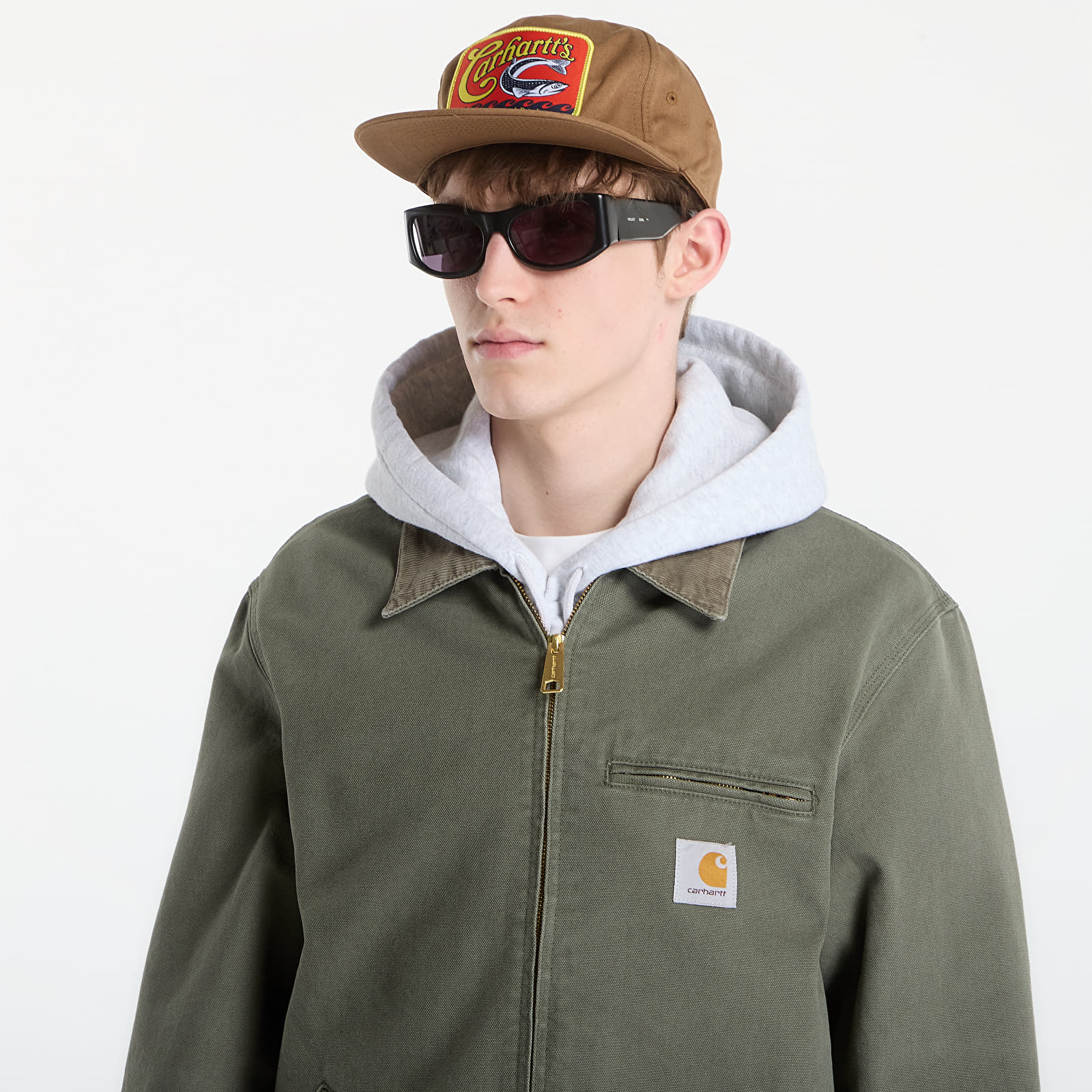Jacken Carhartt WIP Detroit Jacket UNISEX Leaf/ Leaf