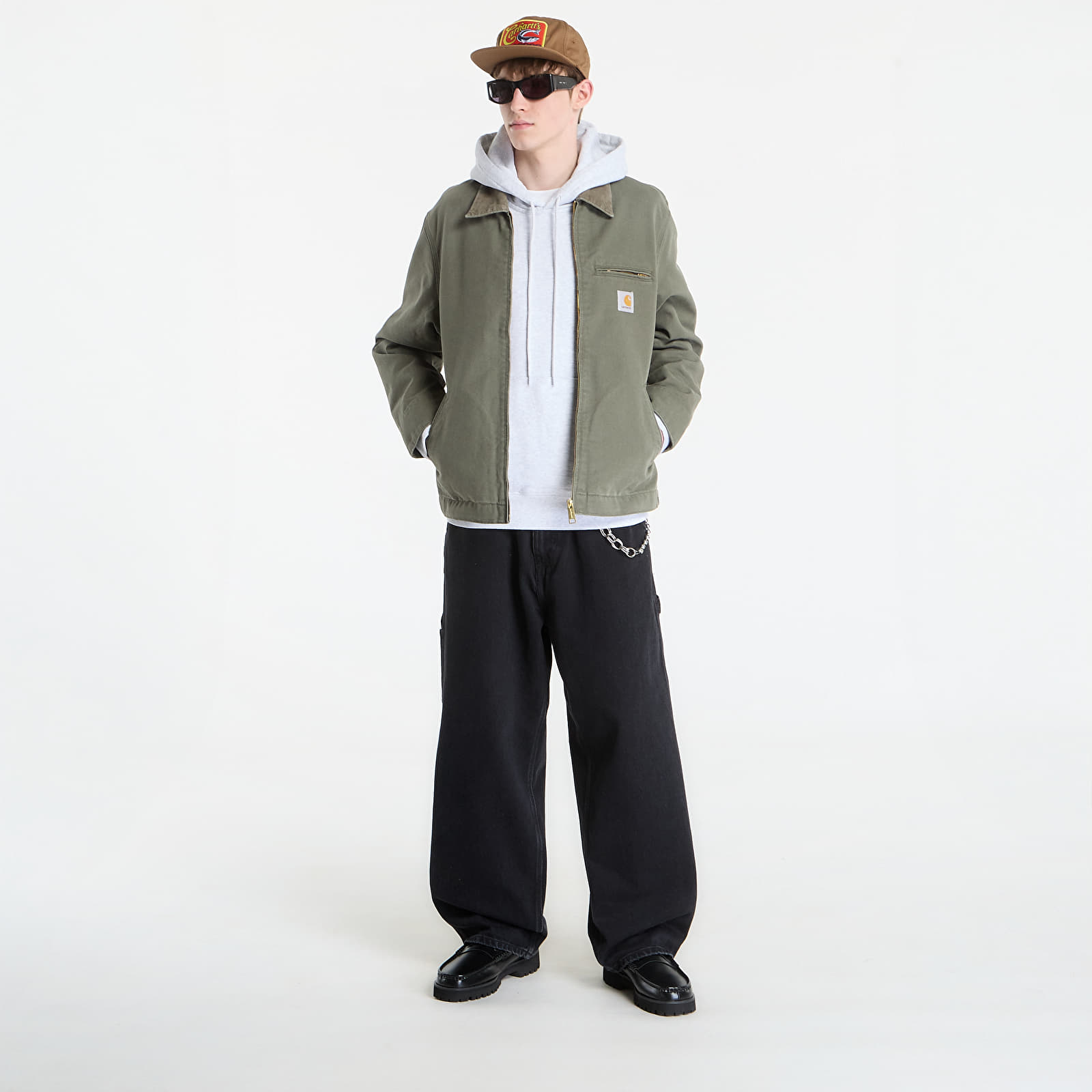 Jacken Carhartt WIP Detroit Jacket UNISEX Leaf/ Leaf