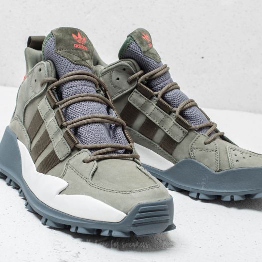 Men s shoes adidas F 1.3 Leather Bas Green Night Cargo Bright Red Footshop