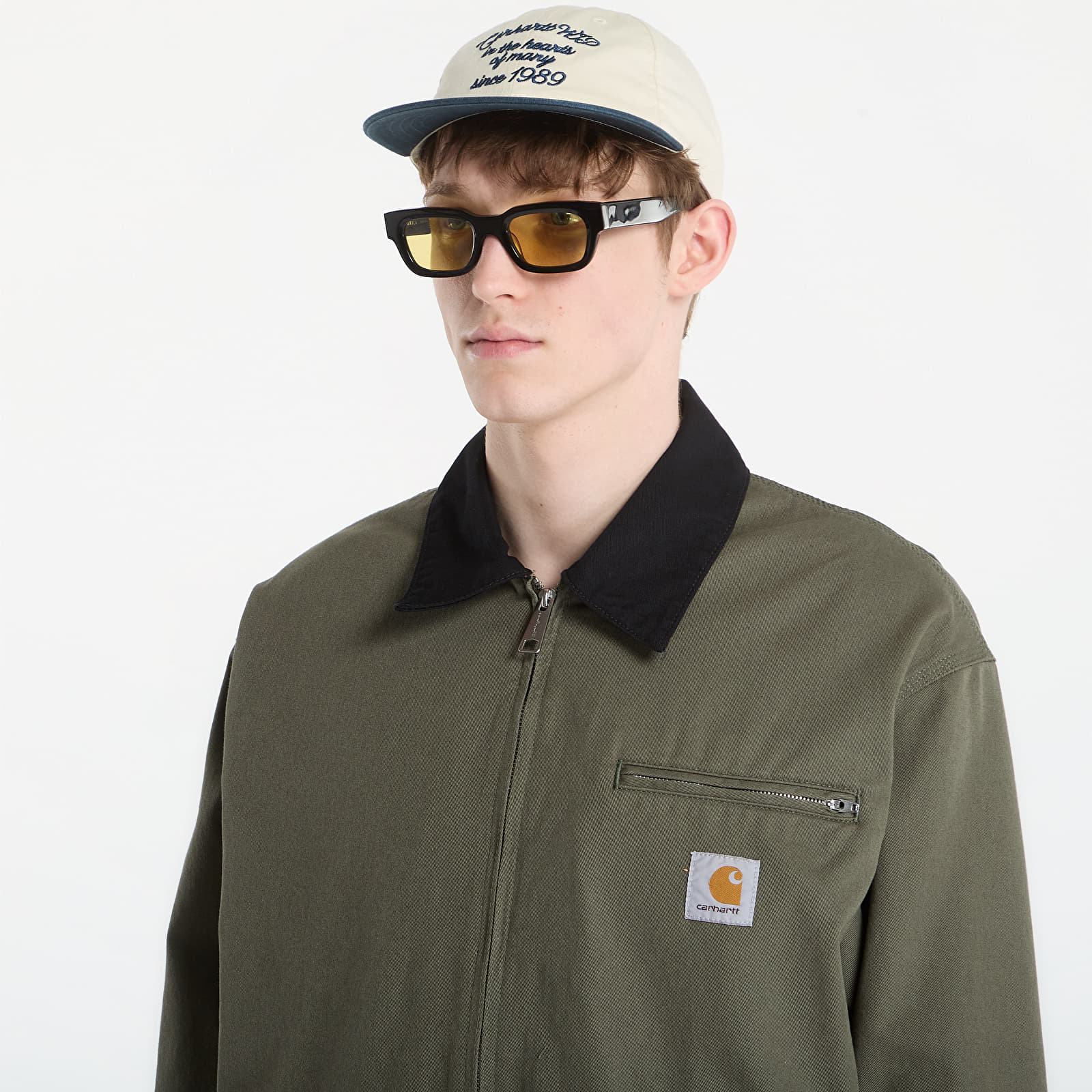 Jacken Carhartt WIP OG Detroit Jacket UNISEX Leaf/ Black