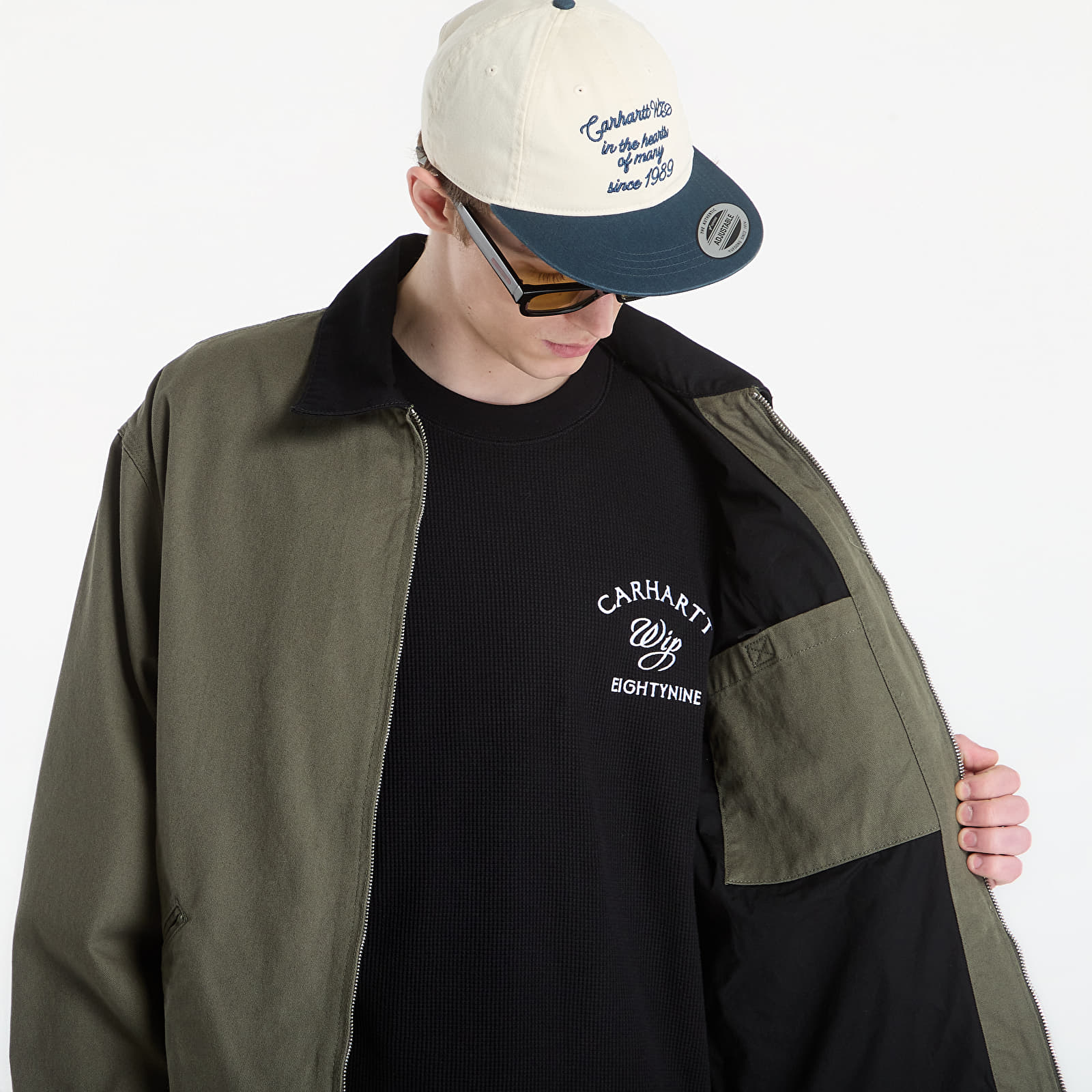 Jacken Carhartt WIP OG Detroit Jacket UNISEX Leaf/ Black