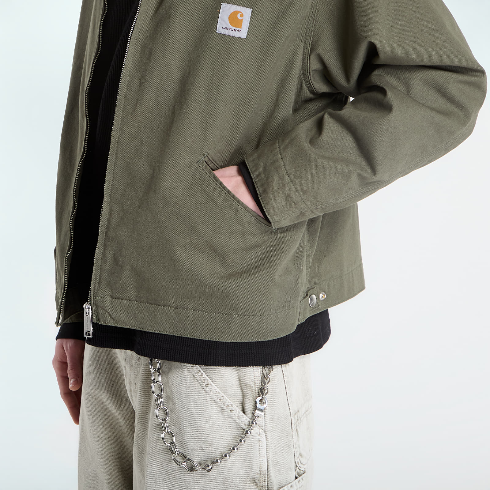 Jacken Carhartt WIP OG Detroit Jacket UNISEX Leaf/ Black