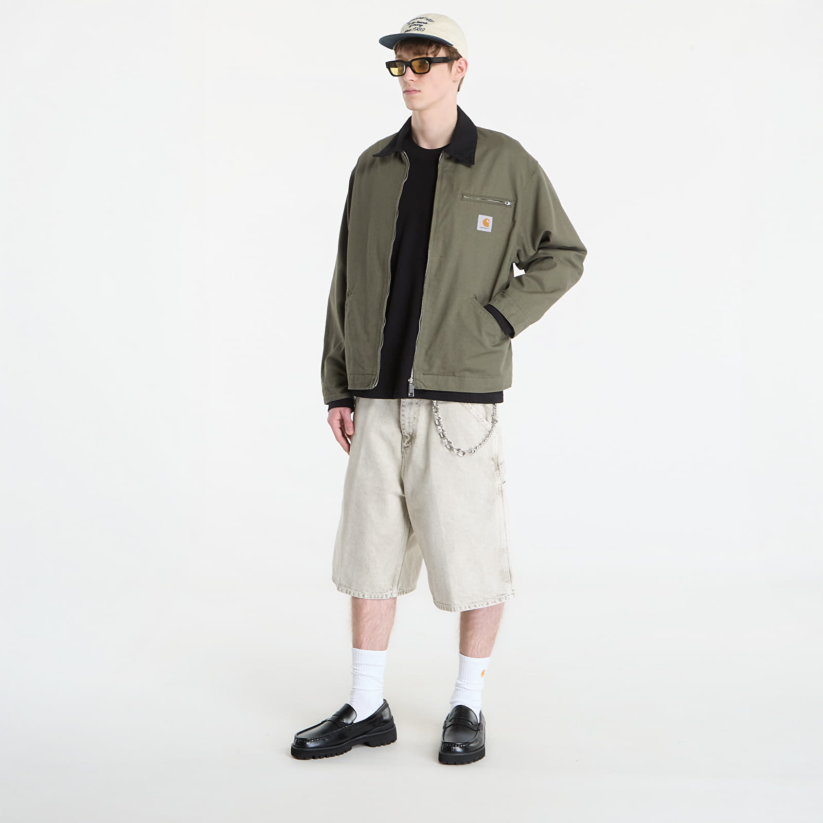 Jacken Carhartt WIP OG Detroit Jacket UNISEX Leaf/ Black