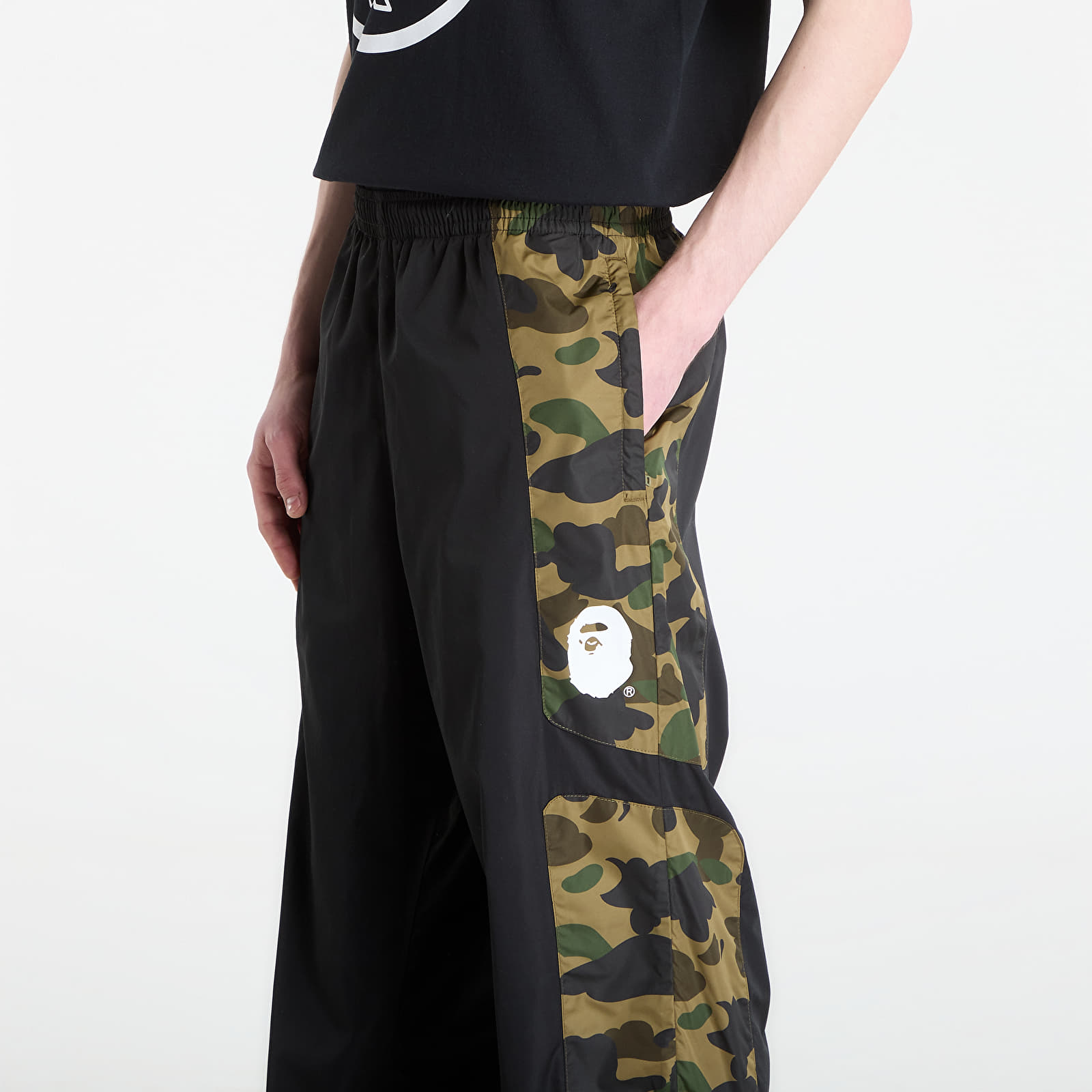 Pantaloni della tuta  A BATHING APE 1St Camo Relaxed Fit Track Pants Green