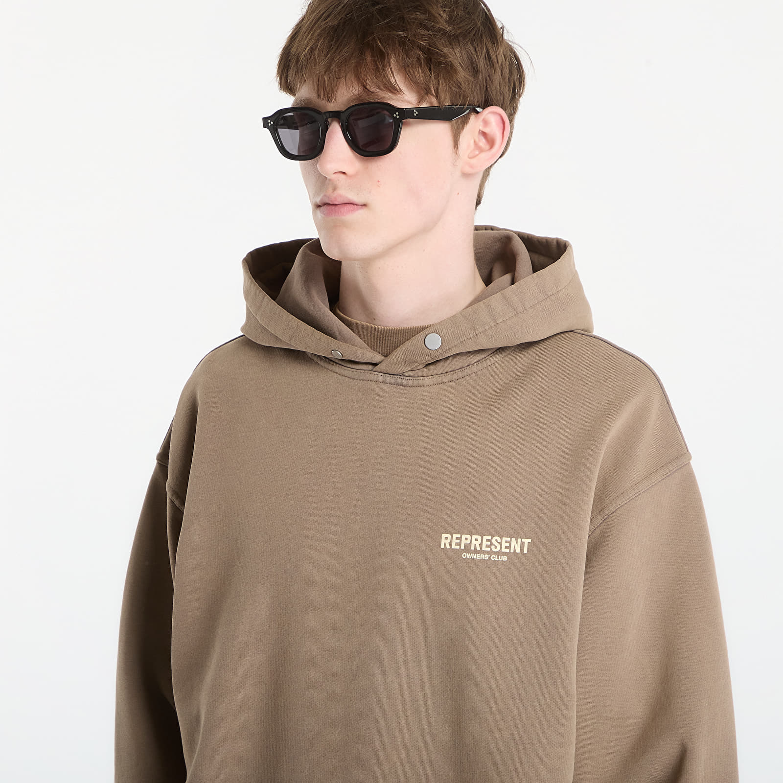 Hoodies and sweatshirts  REPRESENT Owners Club Hoodie Almond