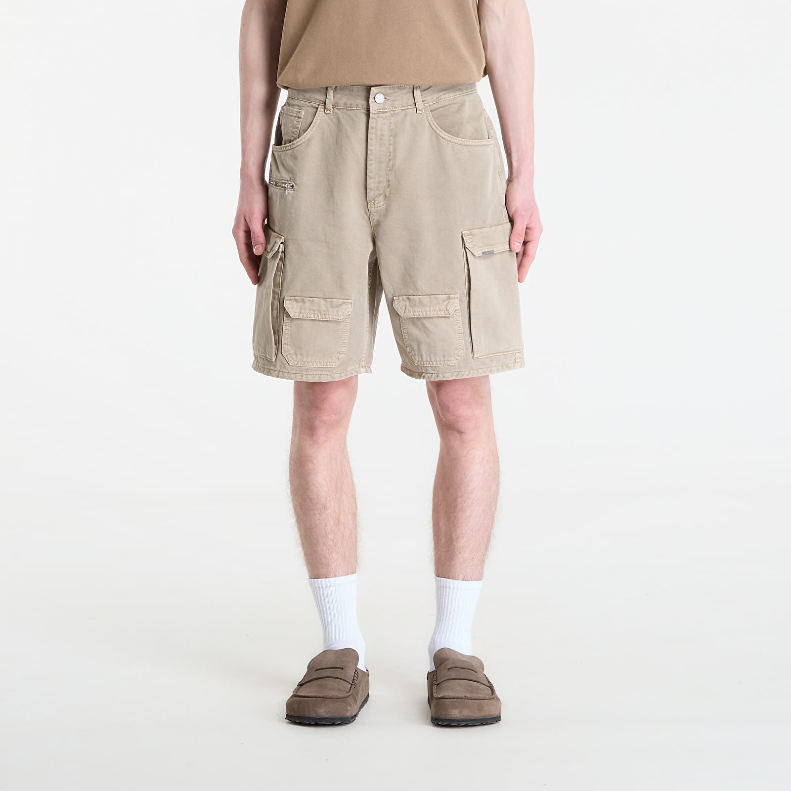 Kraťasy REPRESENT Loaded Cargo Short Beige