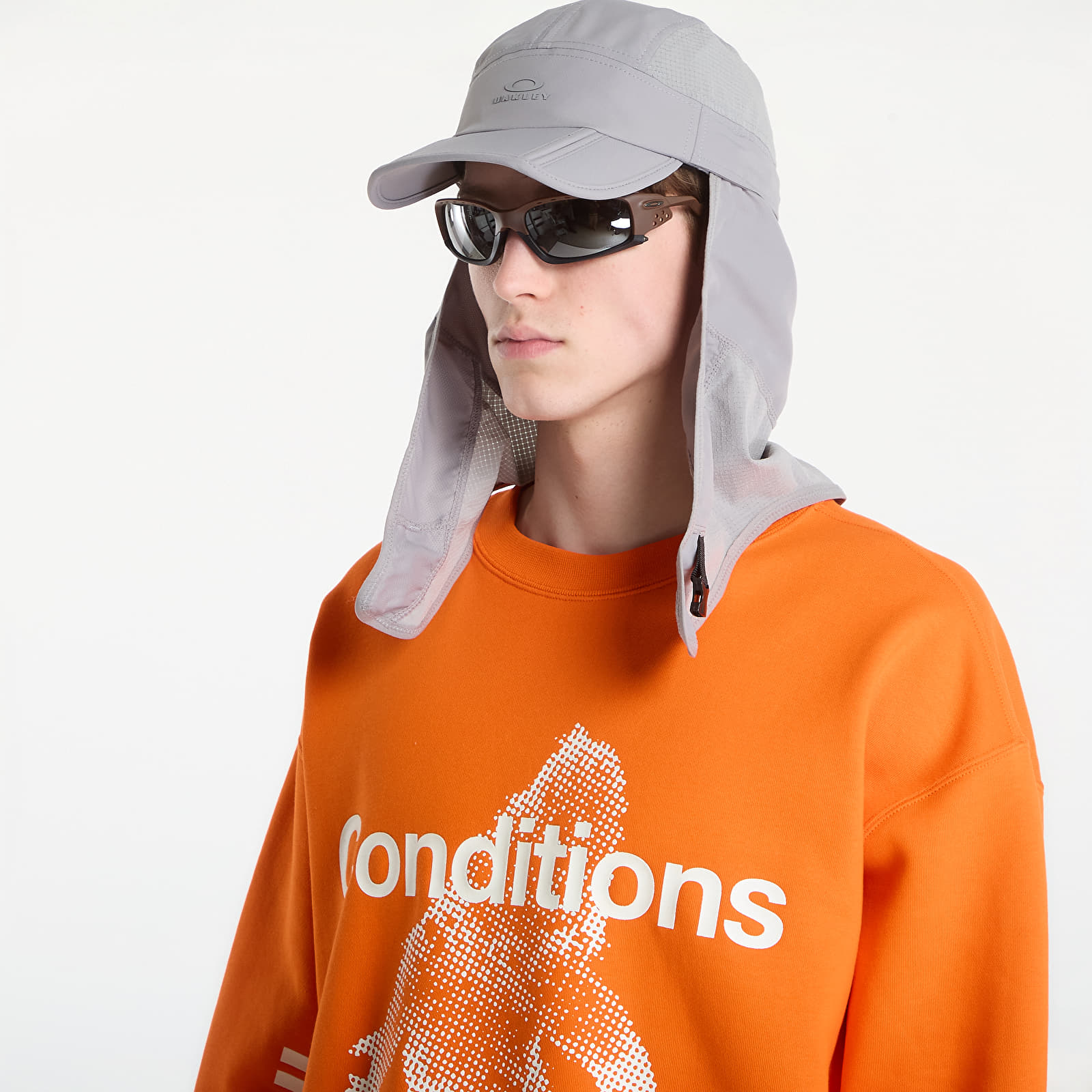 Hettegensere for menn Nike ACG "Tuff Fleece" Men's Therma-FIT Pullover Crew-Neck Sweatshirt Safety Orange