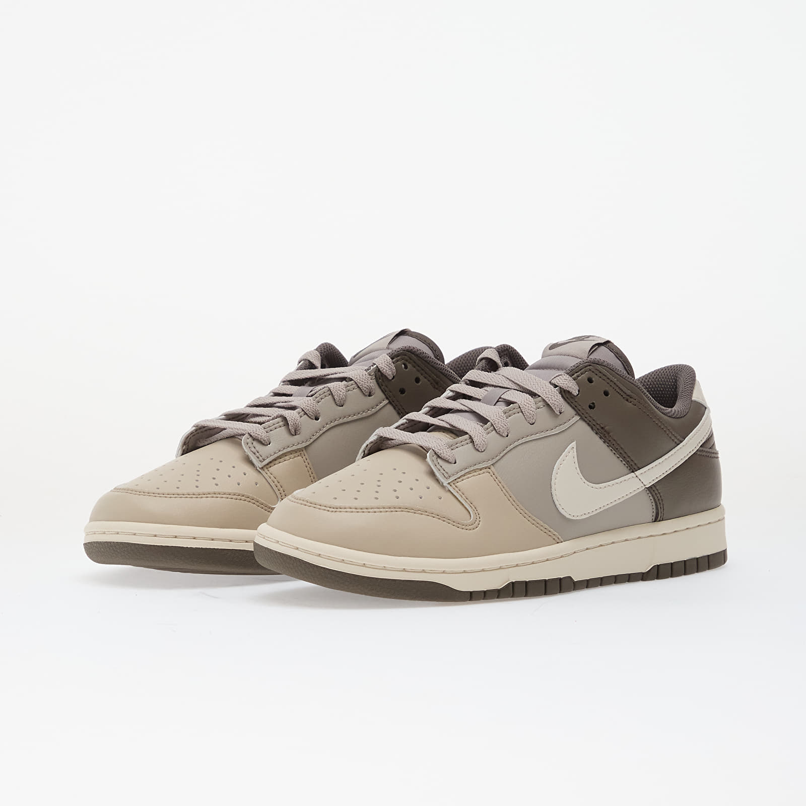 Herren Sneaker und Schuhe Nike Dunk Low Retro College Grey/ Phantom-Cream Ii-Cave Stone