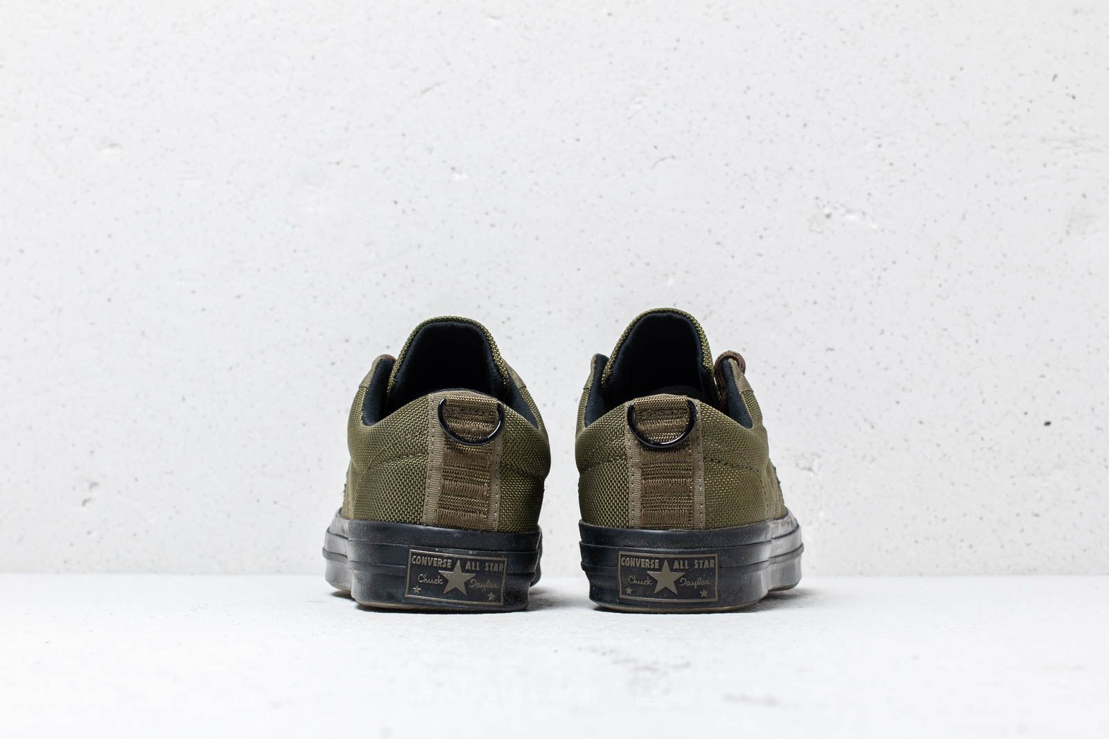 Men s shoes Converse x Carhartt WIP One Star OX Herbal Medium Olive Black Footshop