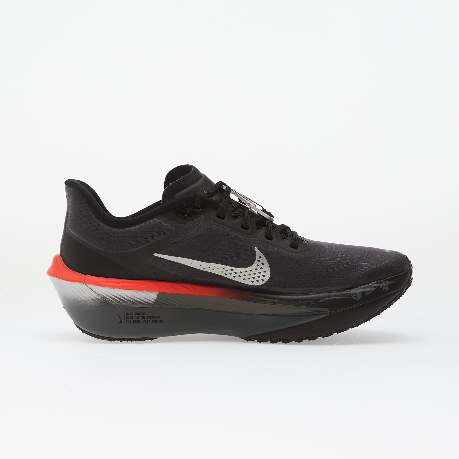 Herresko Nike Zoom Fly 6 Black/ Metallic Silver-Bright Crimson