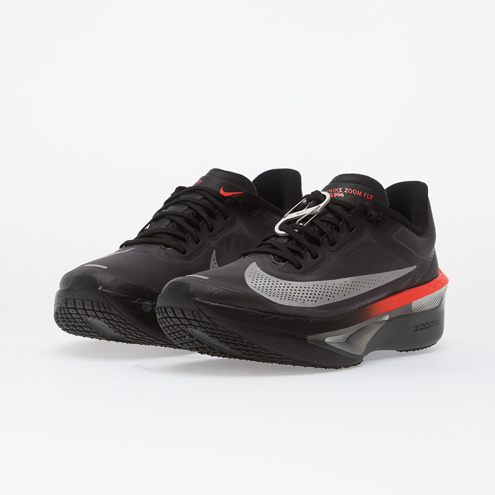 Herresko Nike Zoom Fly 6 Black/ Metallic Silver-Bright Crimson