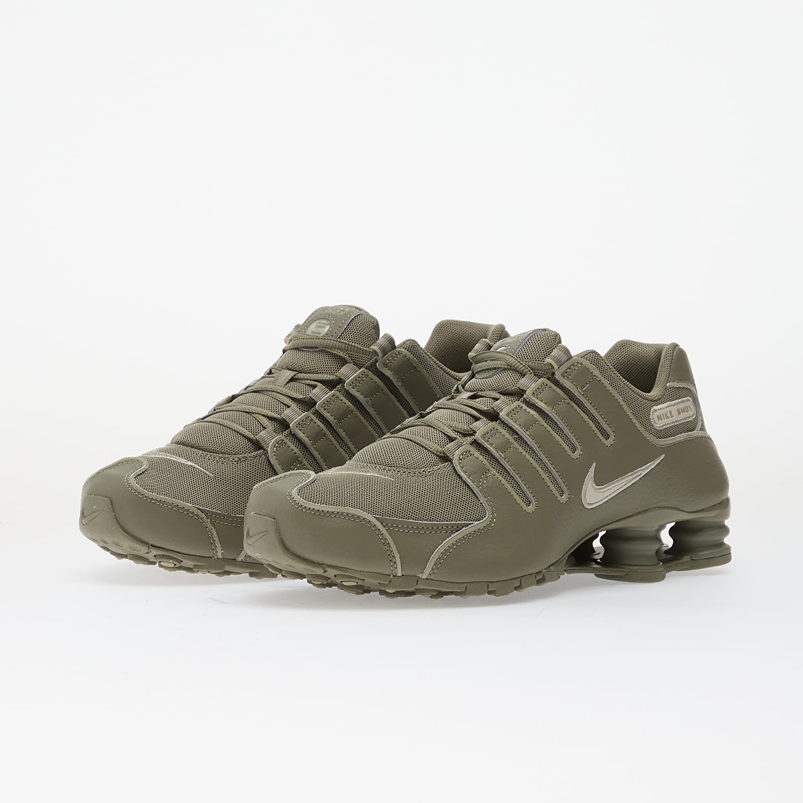 Мъжки кецове и обувки Nike Shox Nz Light Army/ Light Bone-Spruce Fog