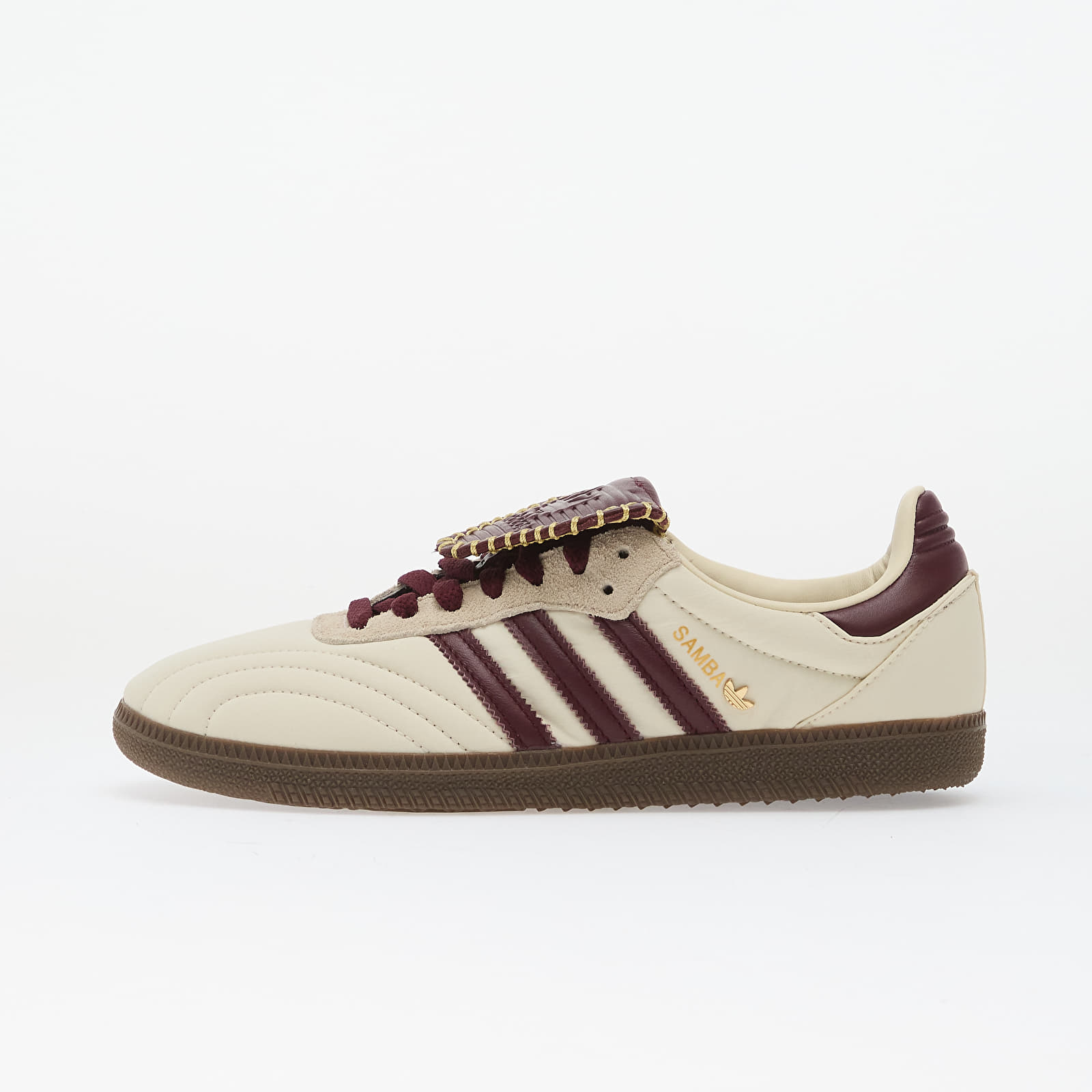 Γυναικεία παπούτσια adidas Samba Lt W Crew White/ Maroon/ Gold Metallic