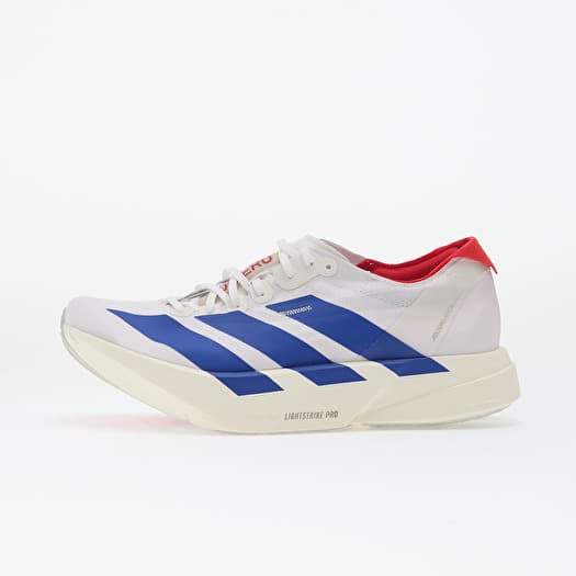 adidas Adizero Adios Pro 4 Ftwr White/ Team Royal Blue/ Pure Ruby