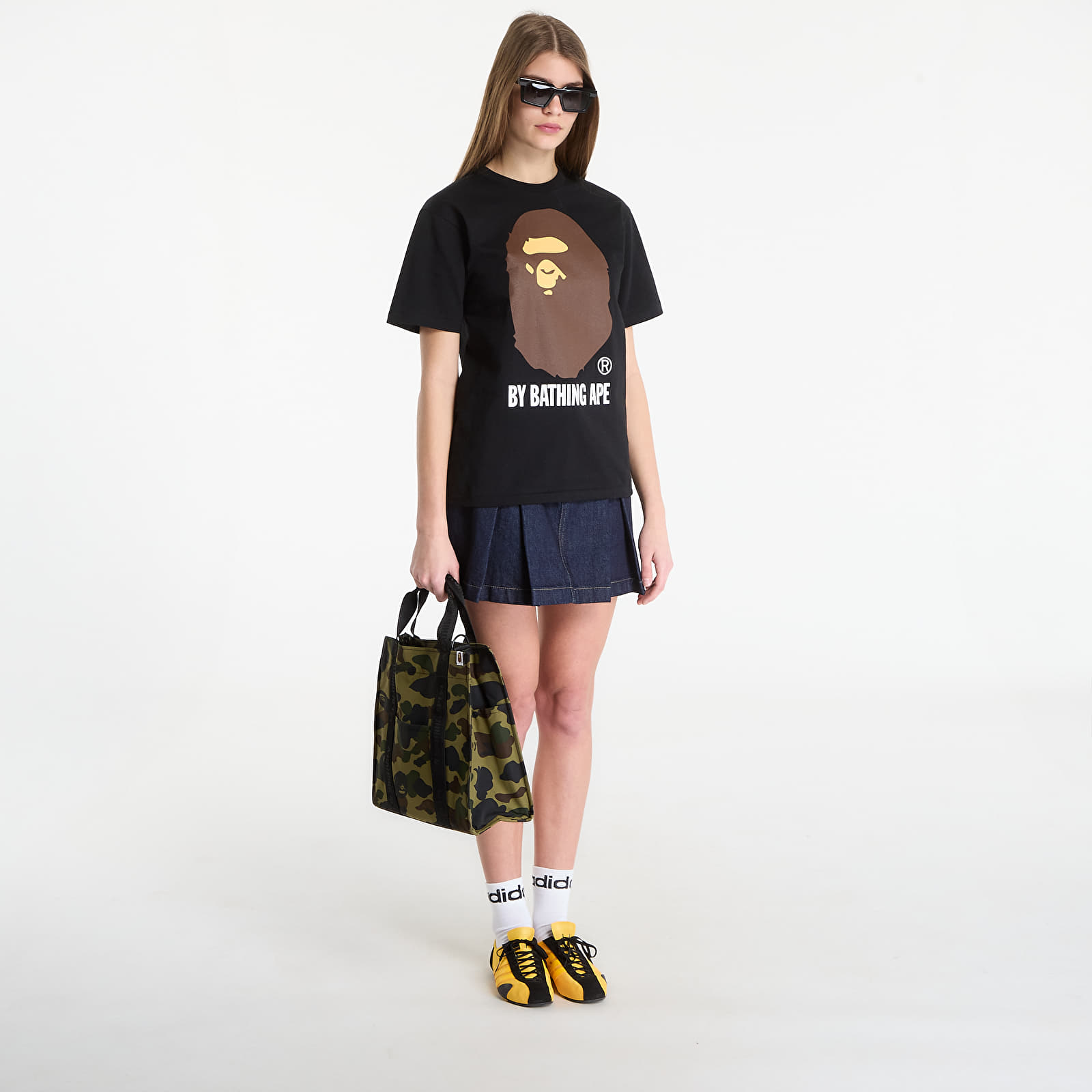 Camisetas A BATHING APE By Bathing Ape Tee UNISEX Black