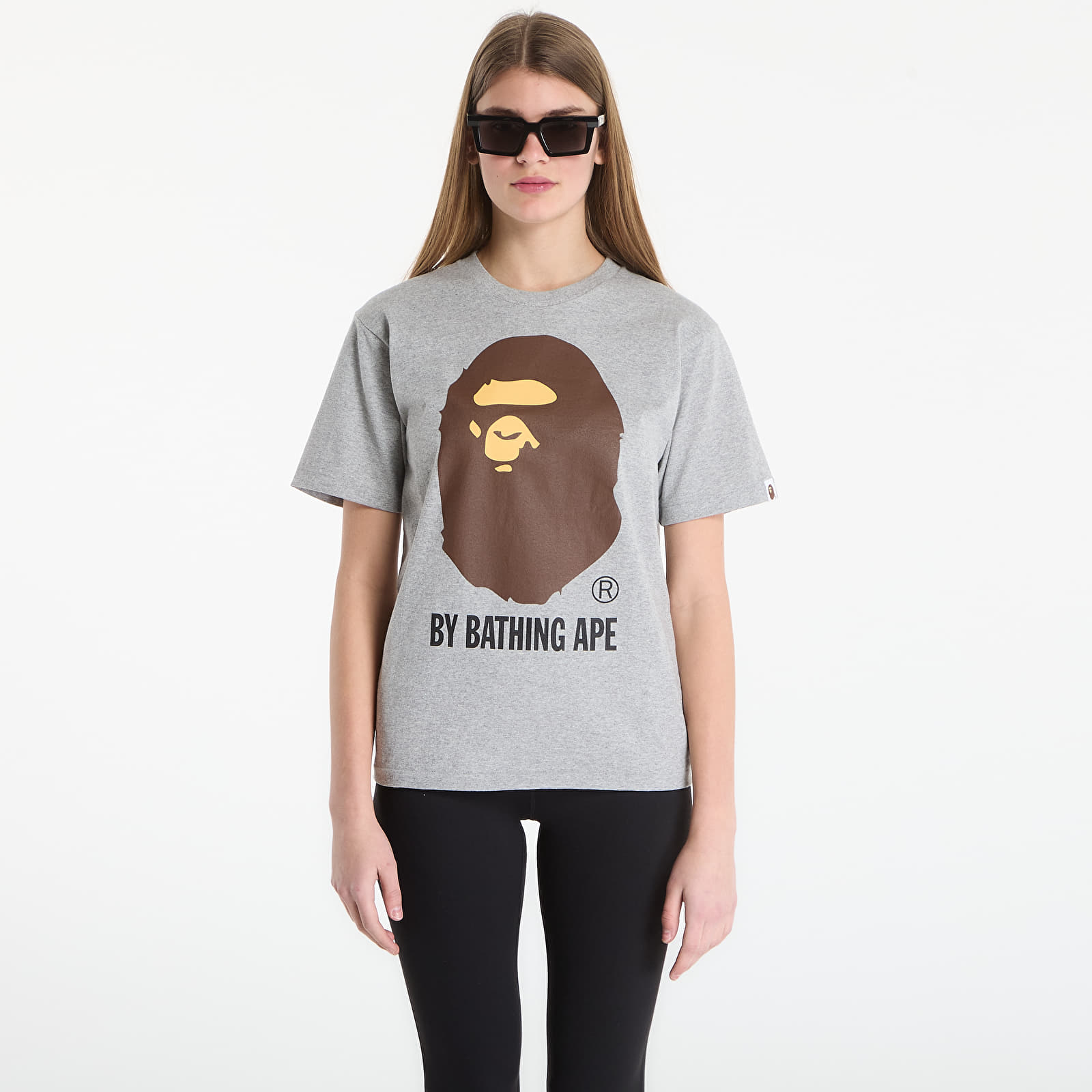 Majice T-shirt A BATHING APE By Bathing Ape Tee UNISEX Gray