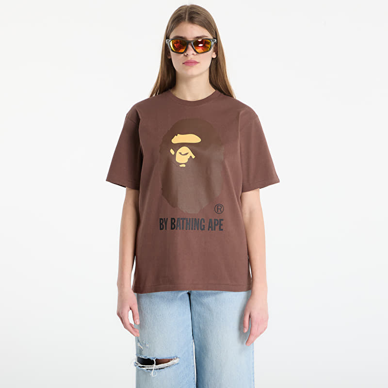 A BATHING APE Tシャツ ブラウン Sサイズ T-shirts A BATHING APE By Bathing Ape Tee UNISEX Brown