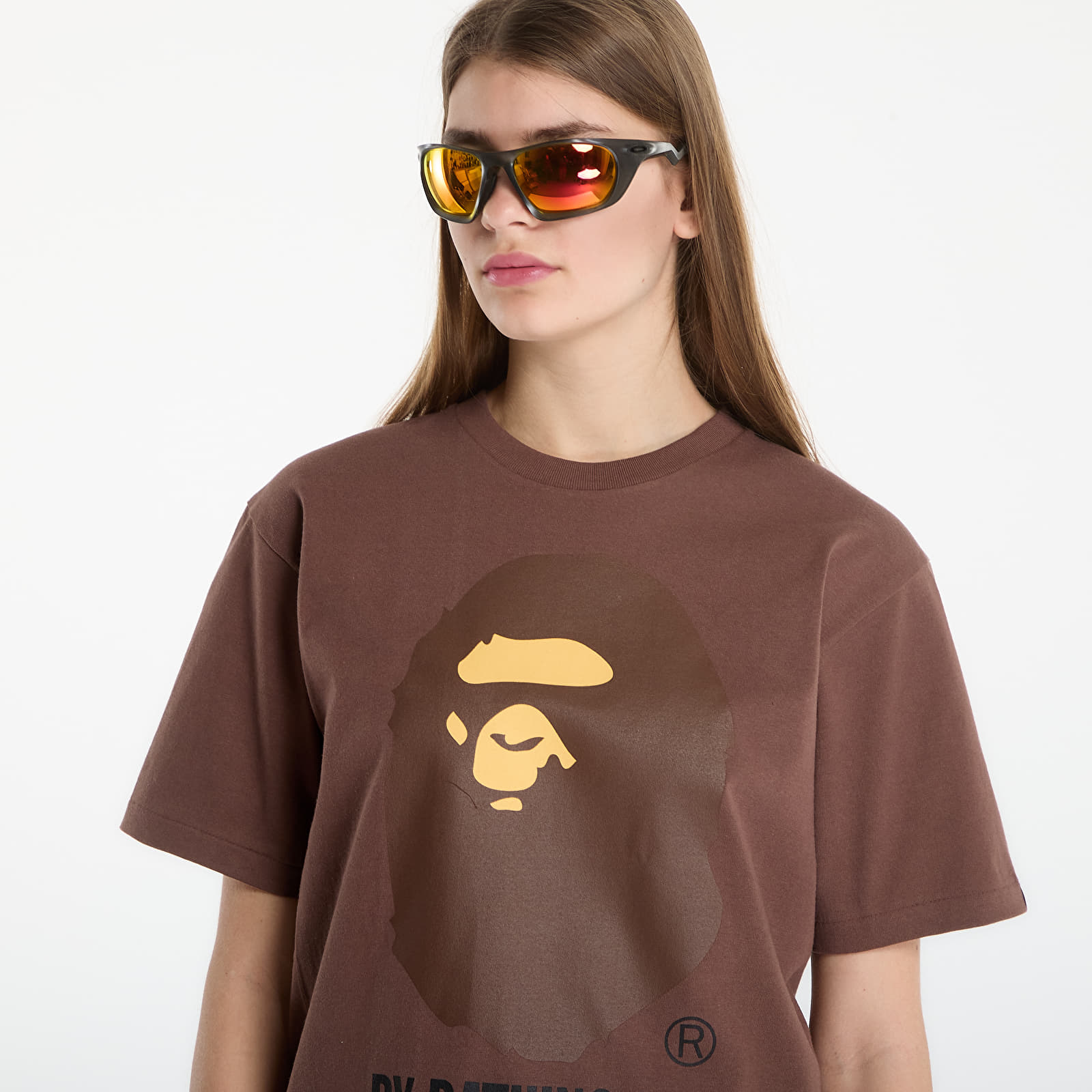 Magliette A BATHING APE By Bathing Ape Tee UNISEX Brown