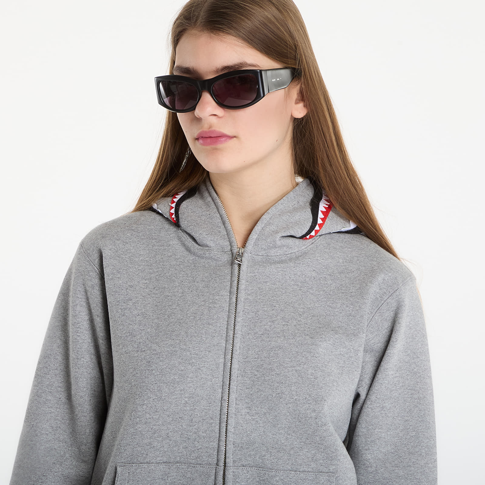 Hoodies and sweatshirts  A BATHING APE Shark Full Zip Hoodie UNISEX Gray