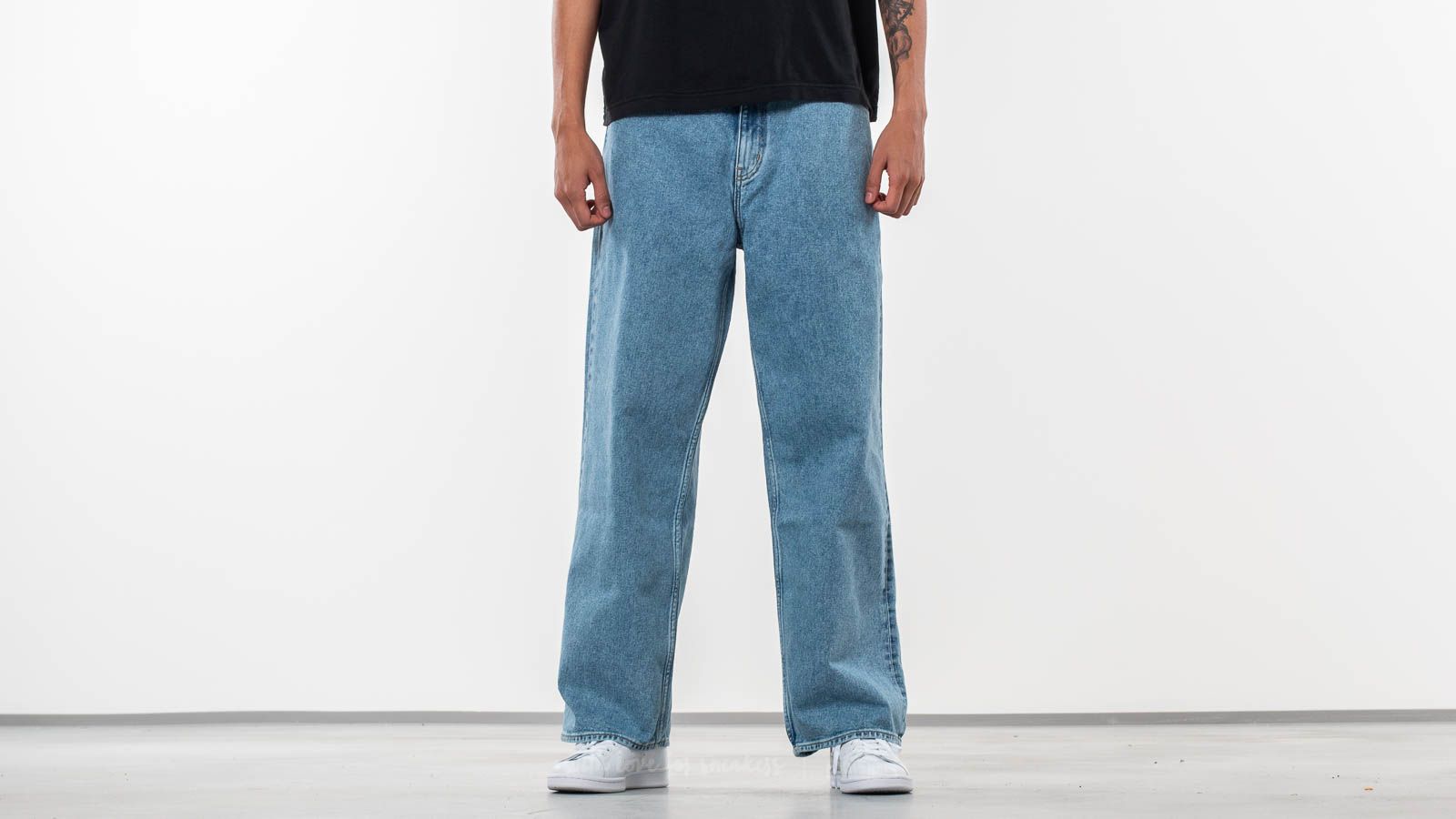High-Rise Wide-Leg Jeans Vast Cut in Blau - Our Legacy | Mytheresa