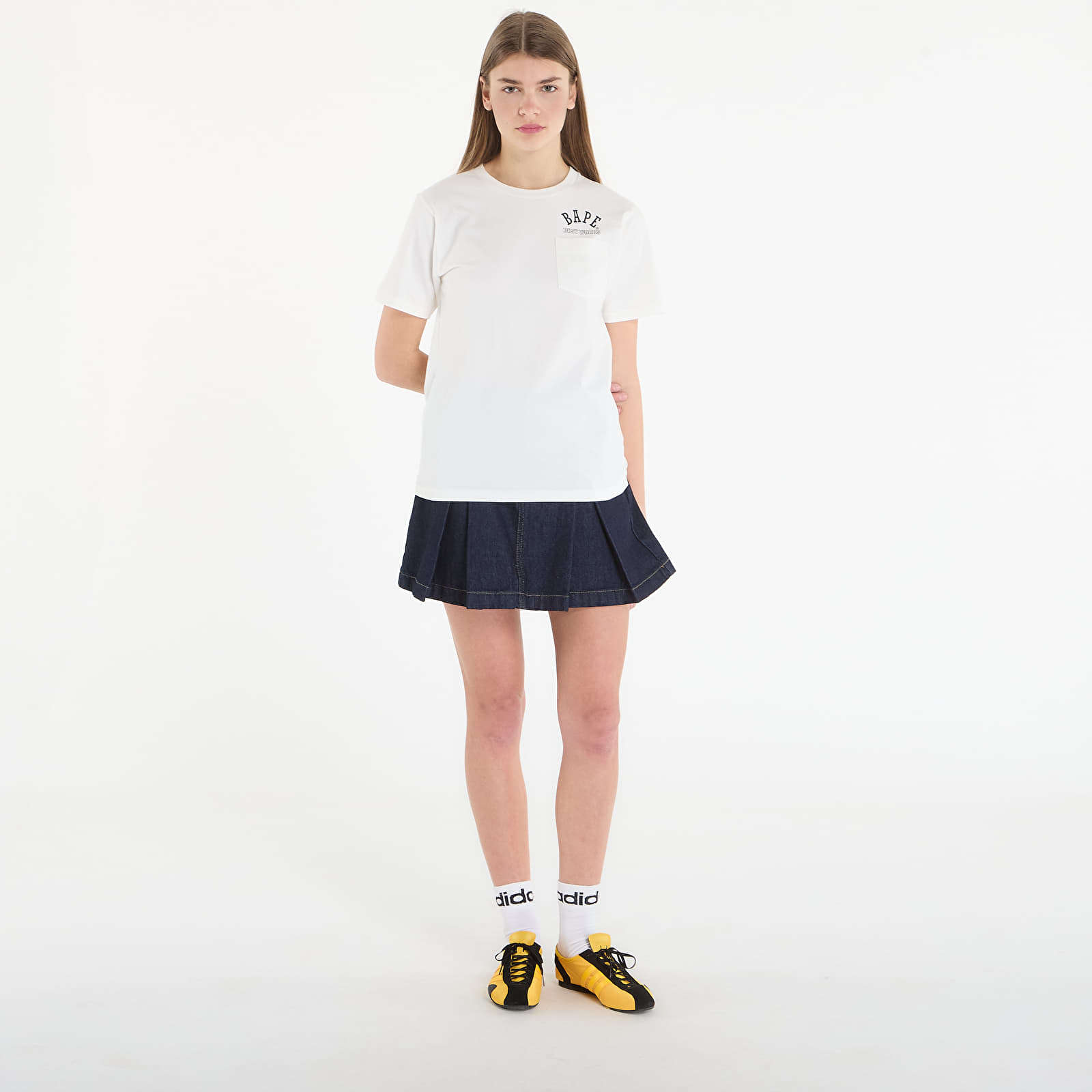 T-shirts A BATHING APE Bape 2 Pieces Tee UNISEX White